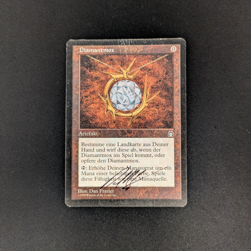 MTG Singles - Mox Diamond - Stronghold - German - PO - SIGNED - 25825
