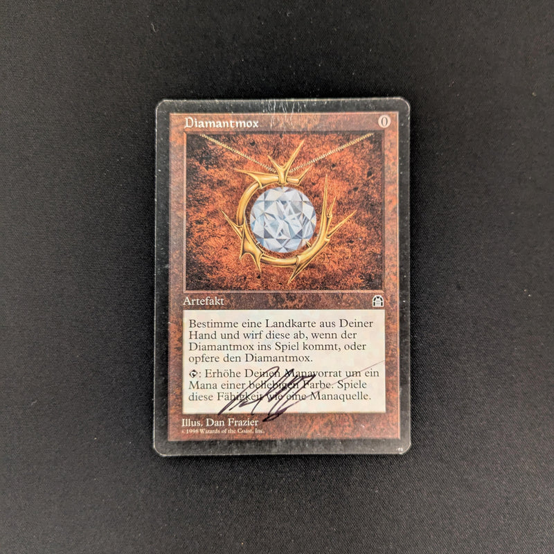 MTG Singles - Mox Diamond - Stronghold - German - PO - SIGNED - 25826