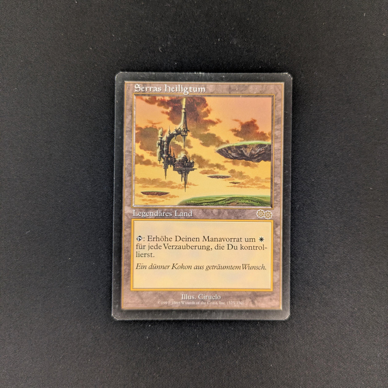 MTG Singles - Serra's Sanctum - Urza's Saga - German - LP - 25829