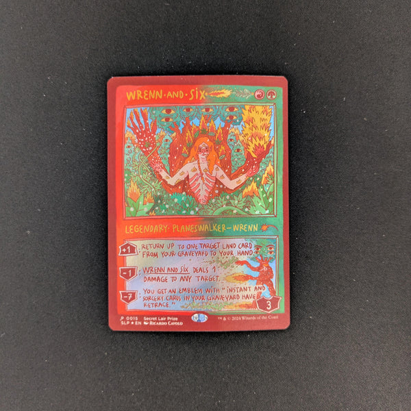 MTG Singles - [FOIL] Wrenn and Six (Top 32 Promo) - MagicCon Products - NM - 