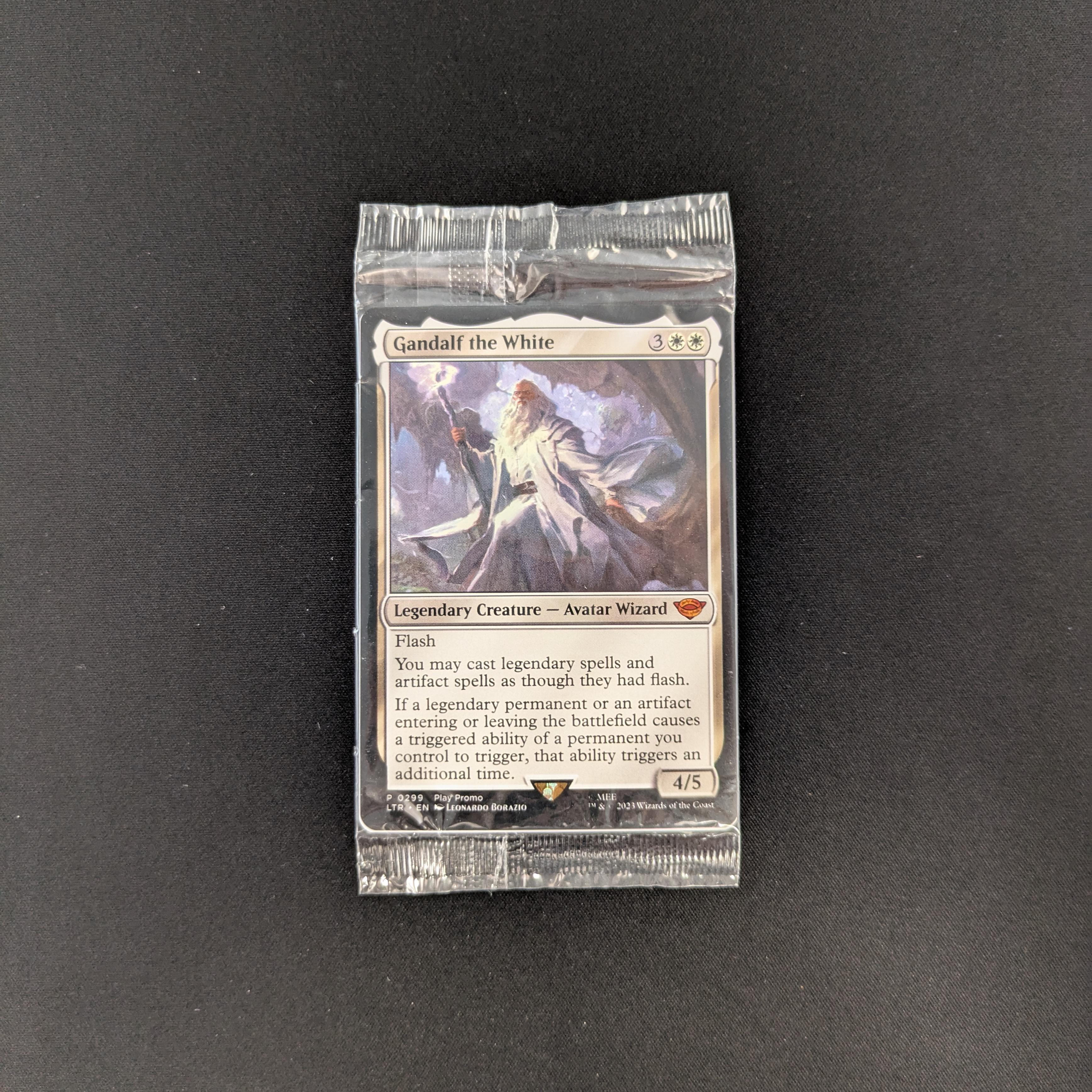 MTG Sealed Product - The Lord of the Rings: Tales of Middle-earth Holiday Release Gandalf the White (Play Promo) English - 