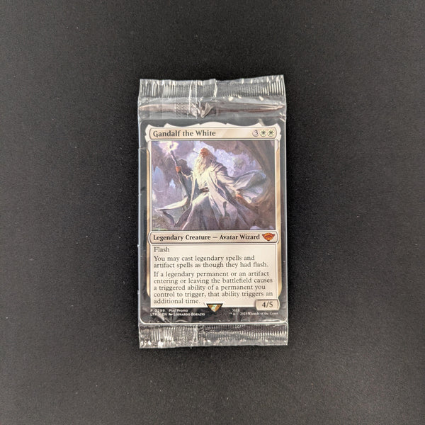 MTG Sealed Product - The Lord of the Rings: Tales of Middle-earth Holiday Release Gandalf the White (Play Promo) English - 