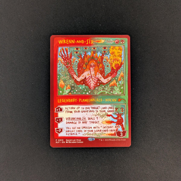 MTG Singles - Wrenn and Six (Play Promo) - MagicCon Products - NM - 
