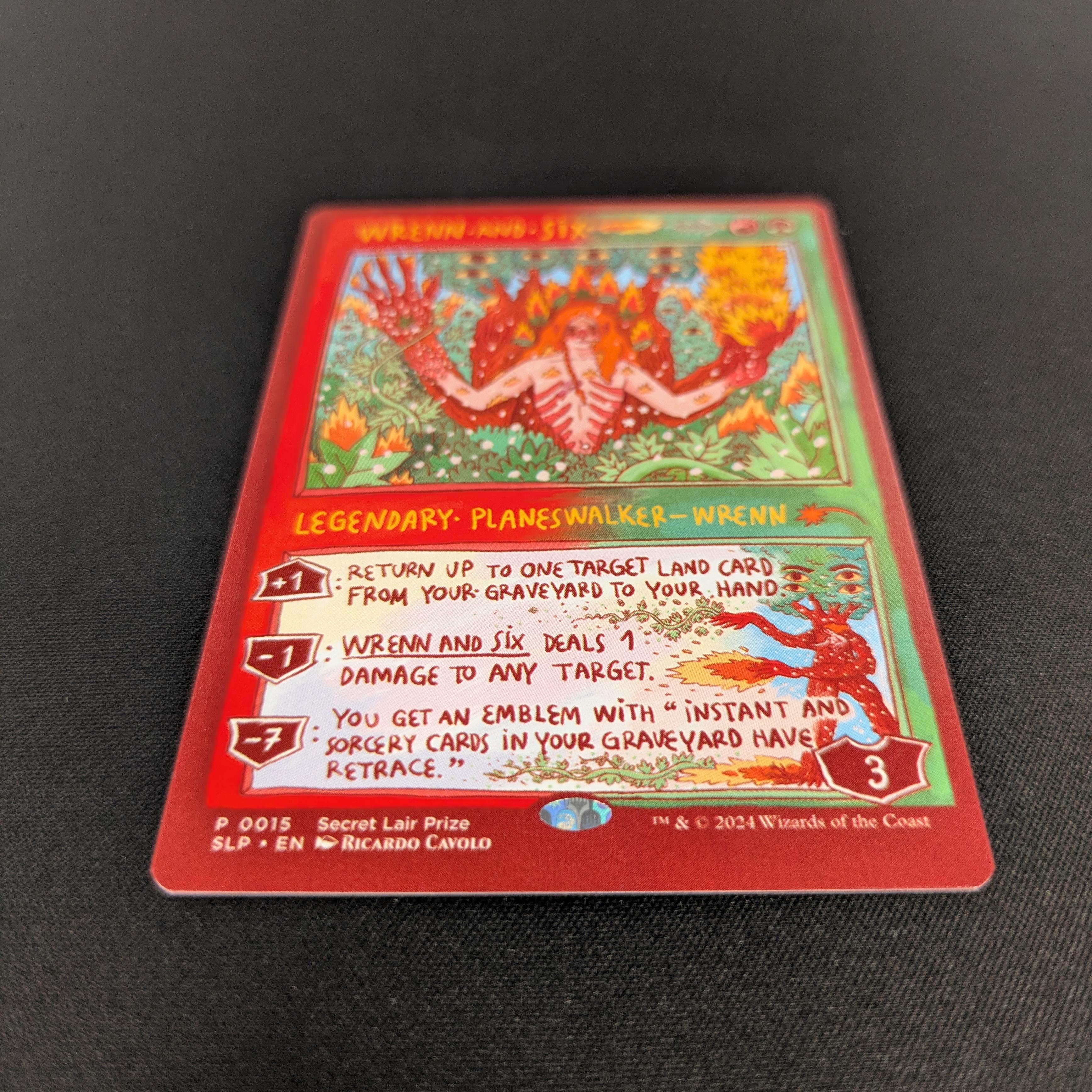 MTG Singles - Wrenn and Six (Play Promo) - MagicCon Products - NM - 