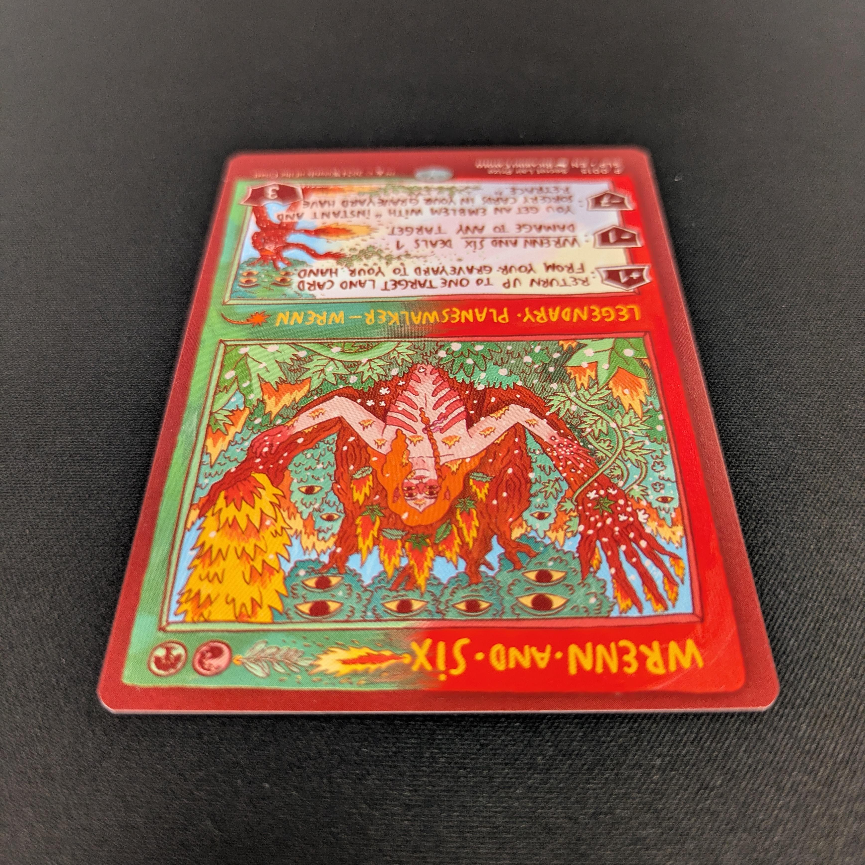 MTG Singles - Wrenn and Six (Play Promo) - MagicCon Products - NM - 