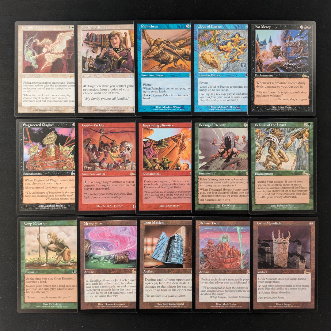 MTG Singles - Full Set - Urza's Legacy - NM-EX - 