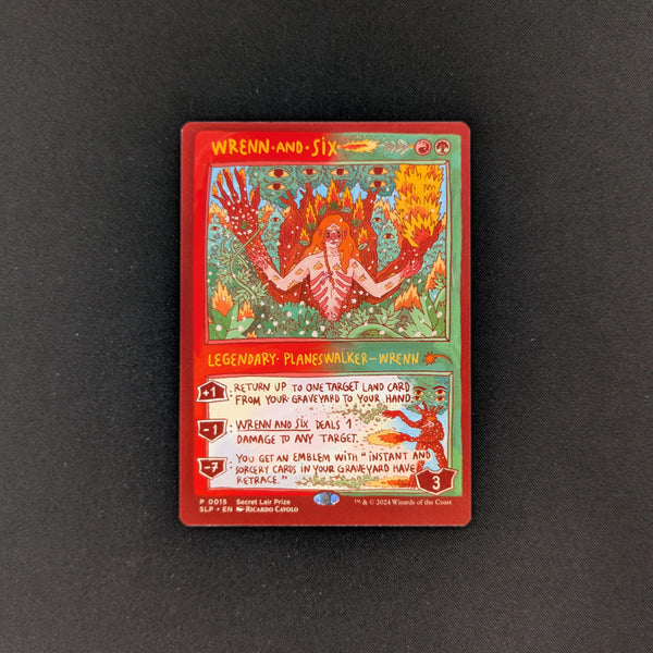 MTG Singles - Wrenn and Six (Play Promo) - MagicCon Products - NM - 