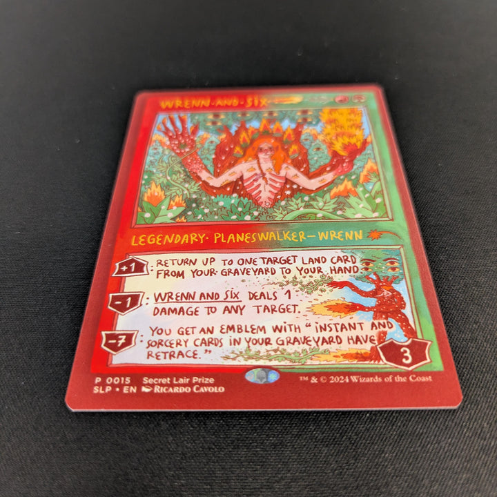 MTG Singles - Wrenn and Six (Play Promo) - MagicCon Products - NM - 