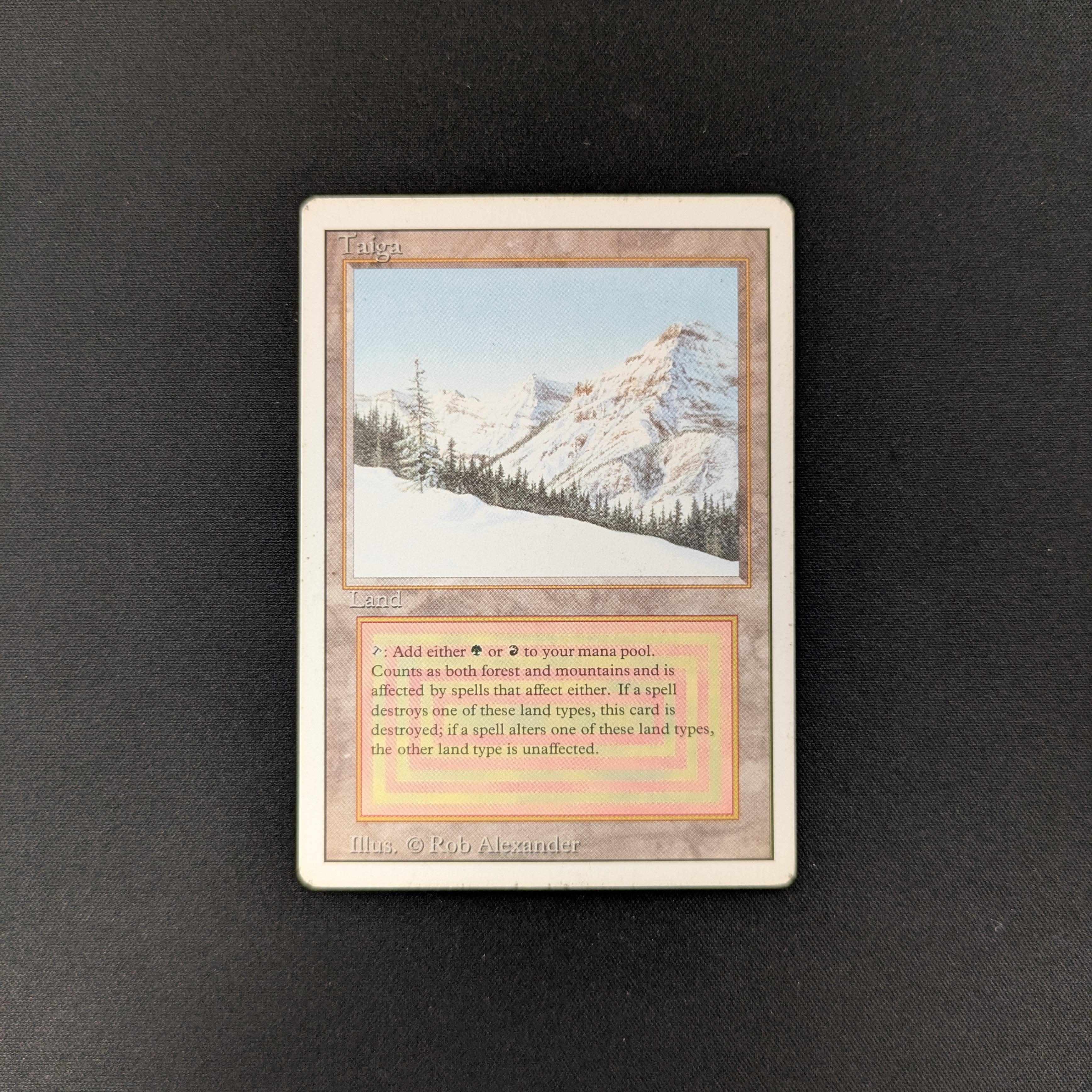 MTG Singles - Taiga - Revised - LP - 25878