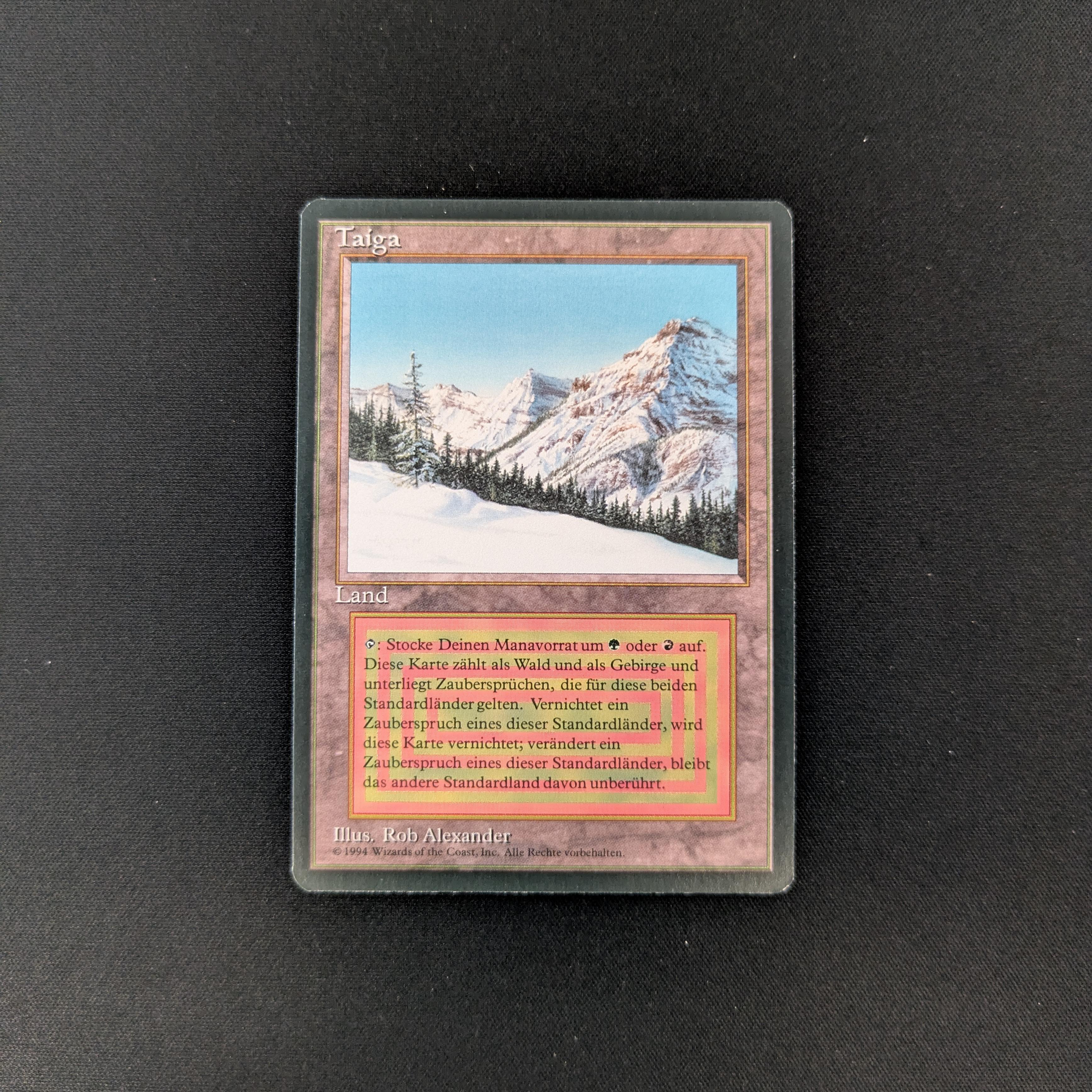 Taiga - Foreign Black Bordered
