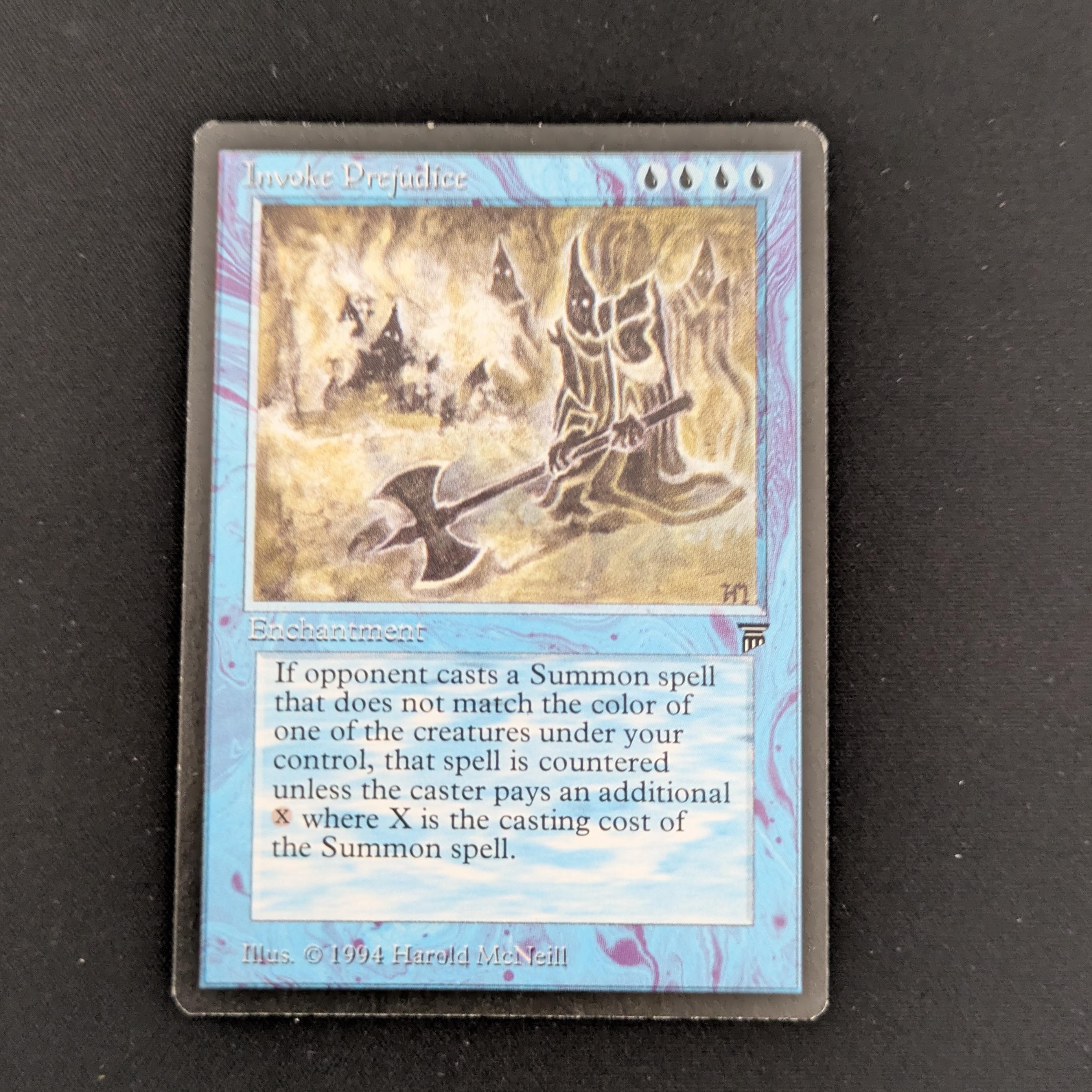 MTG Singles - Invoke Prejudice - Legends - EX - 25912