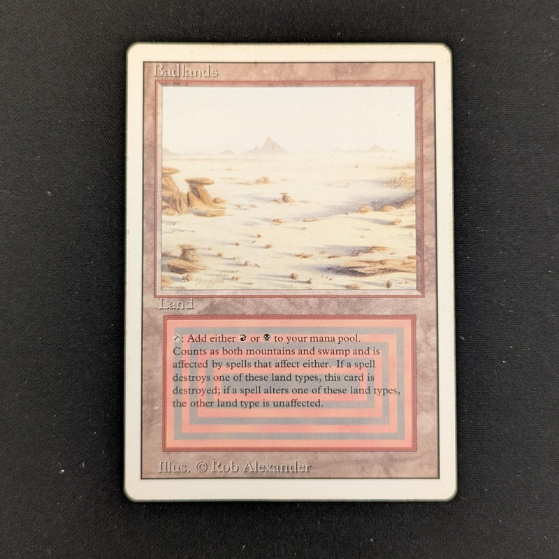 MTG Singles - Badlands - Revised - LP - 25932