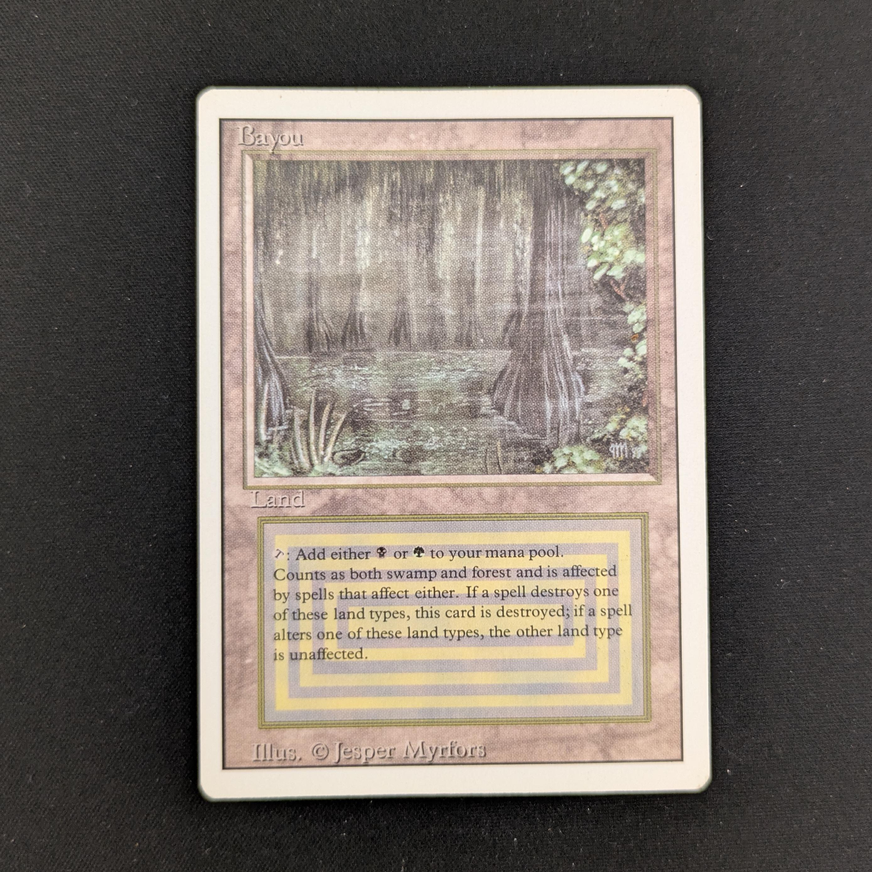 MTG Singles - Bayou - Revised - GD - 25935