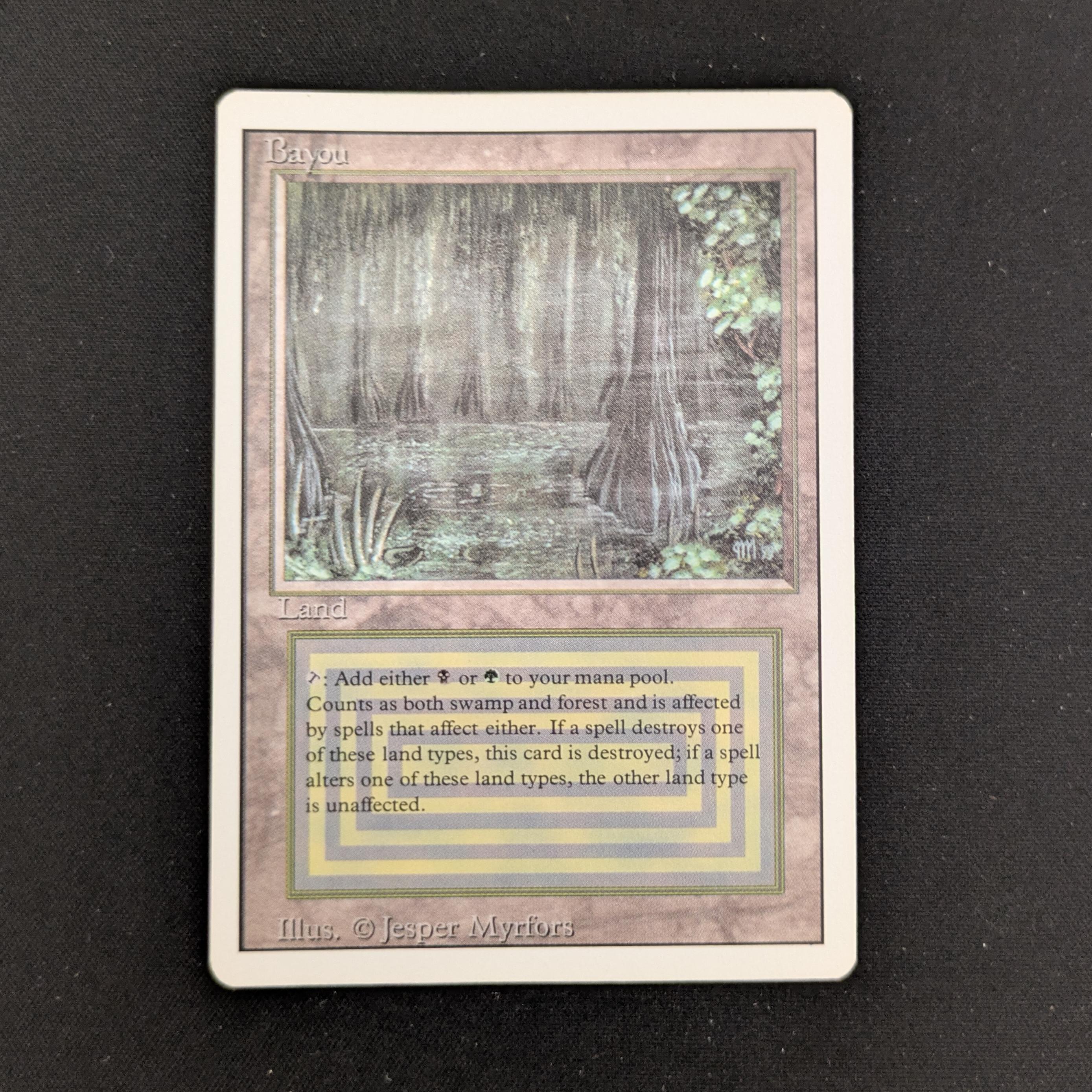 MTG Singles - Bayou - Revised - GD - 25936