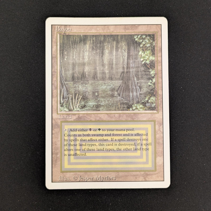 MTG Singles - Bayou - Revised - LP - 25937