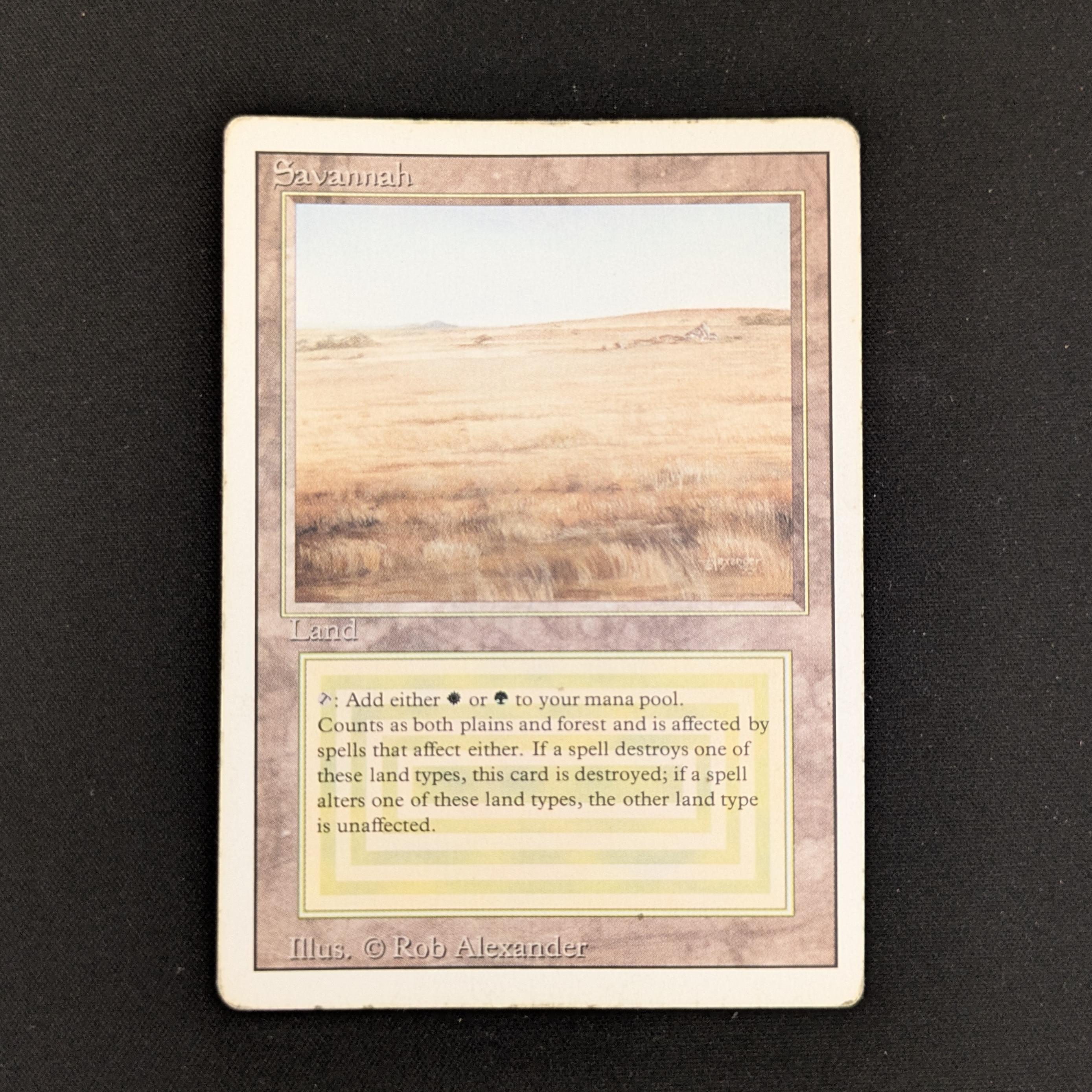MTG Singles - Savannah - Revised - PL - 25944