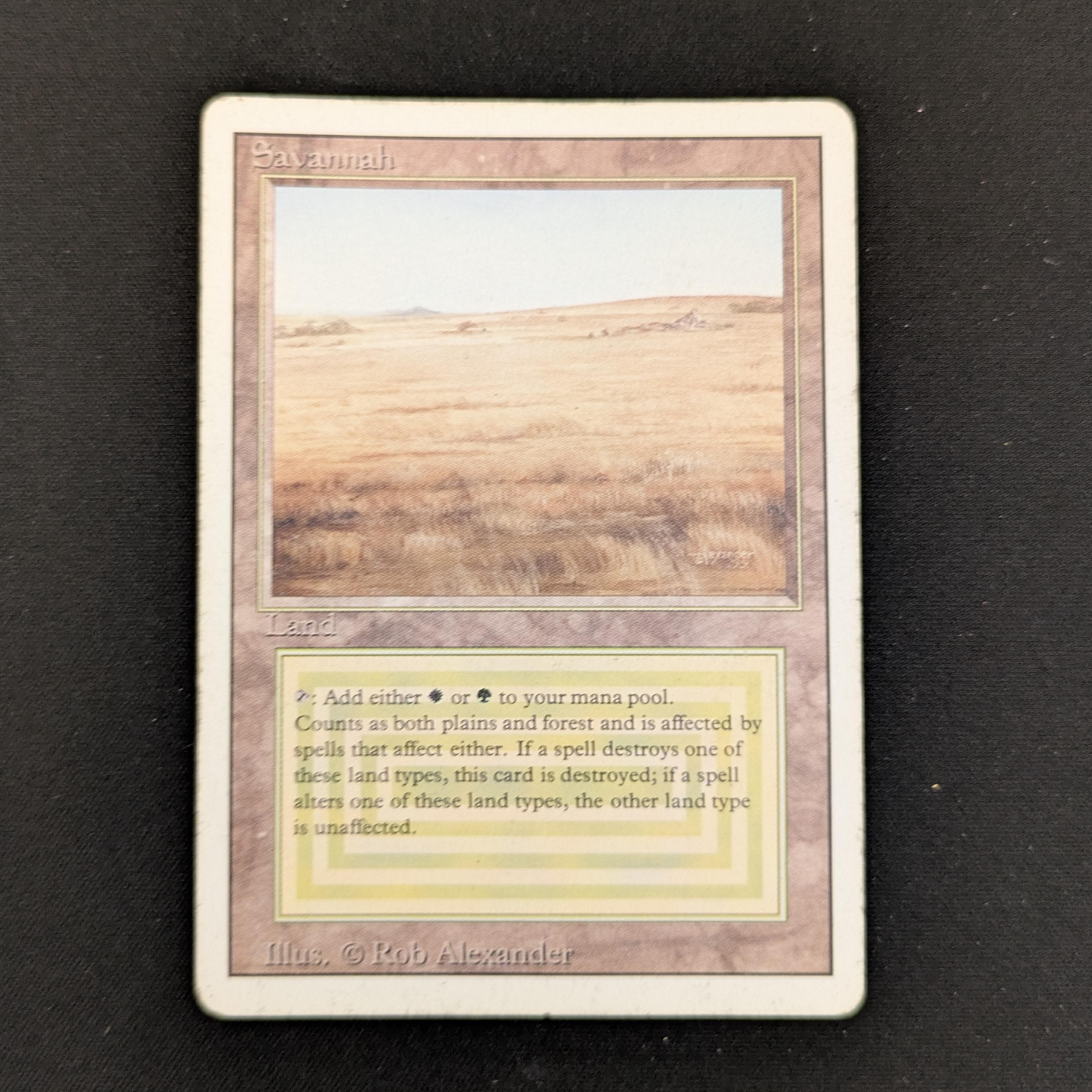 MTG Singles - Savannah - Revised - PO - INKED - 25946