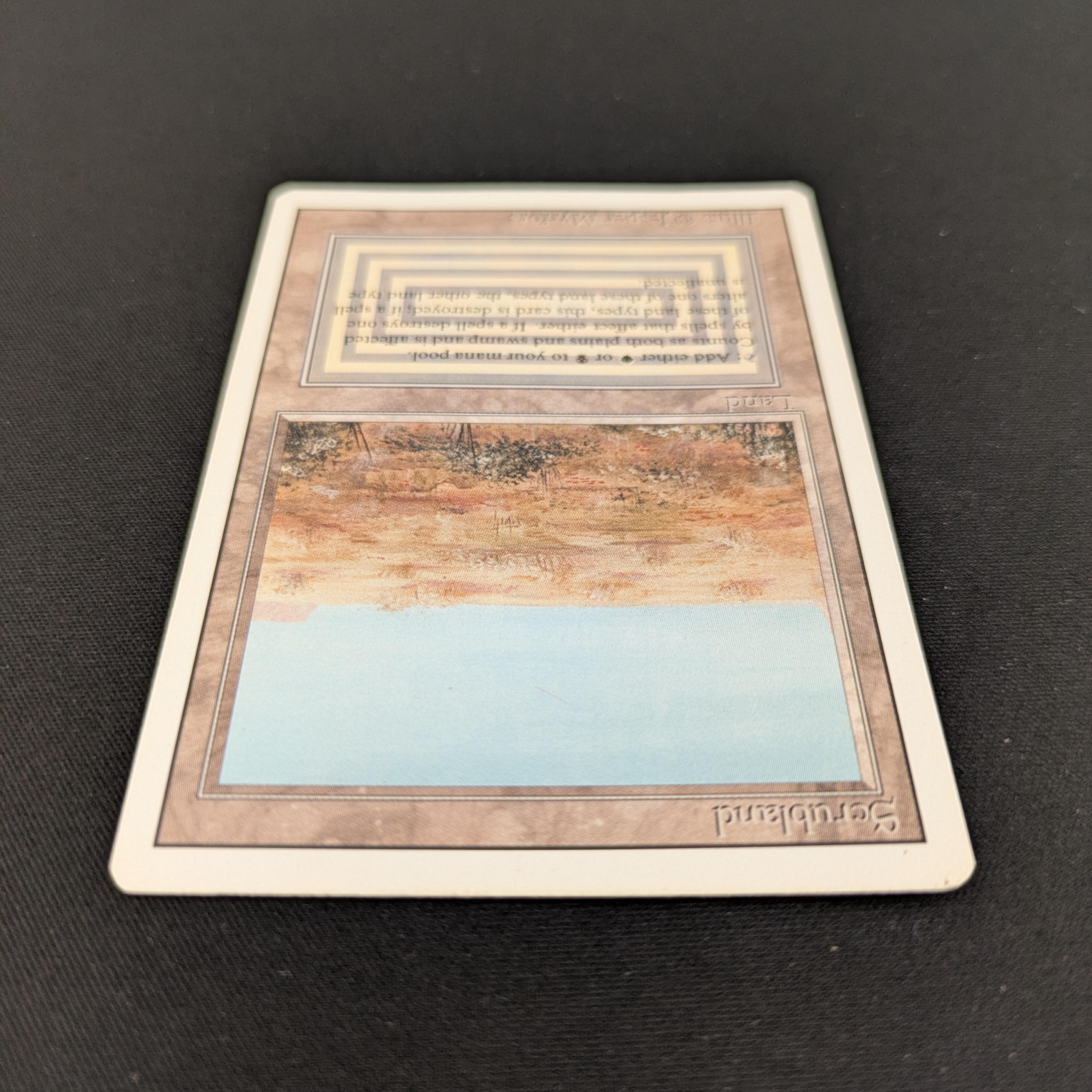 MTG Singles - Scrubland - Revised - 