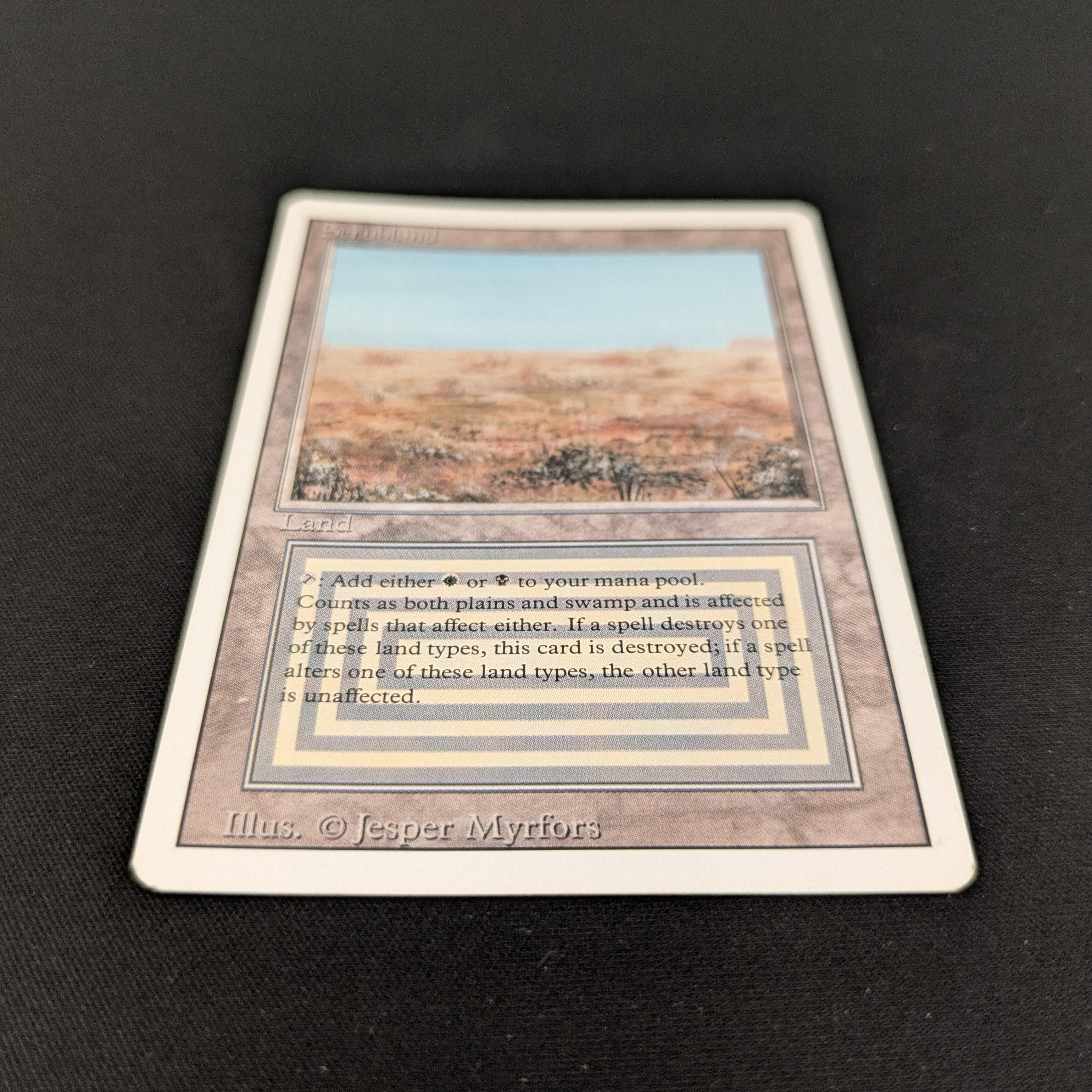 MTG Singles - Scrubland - Revised - 