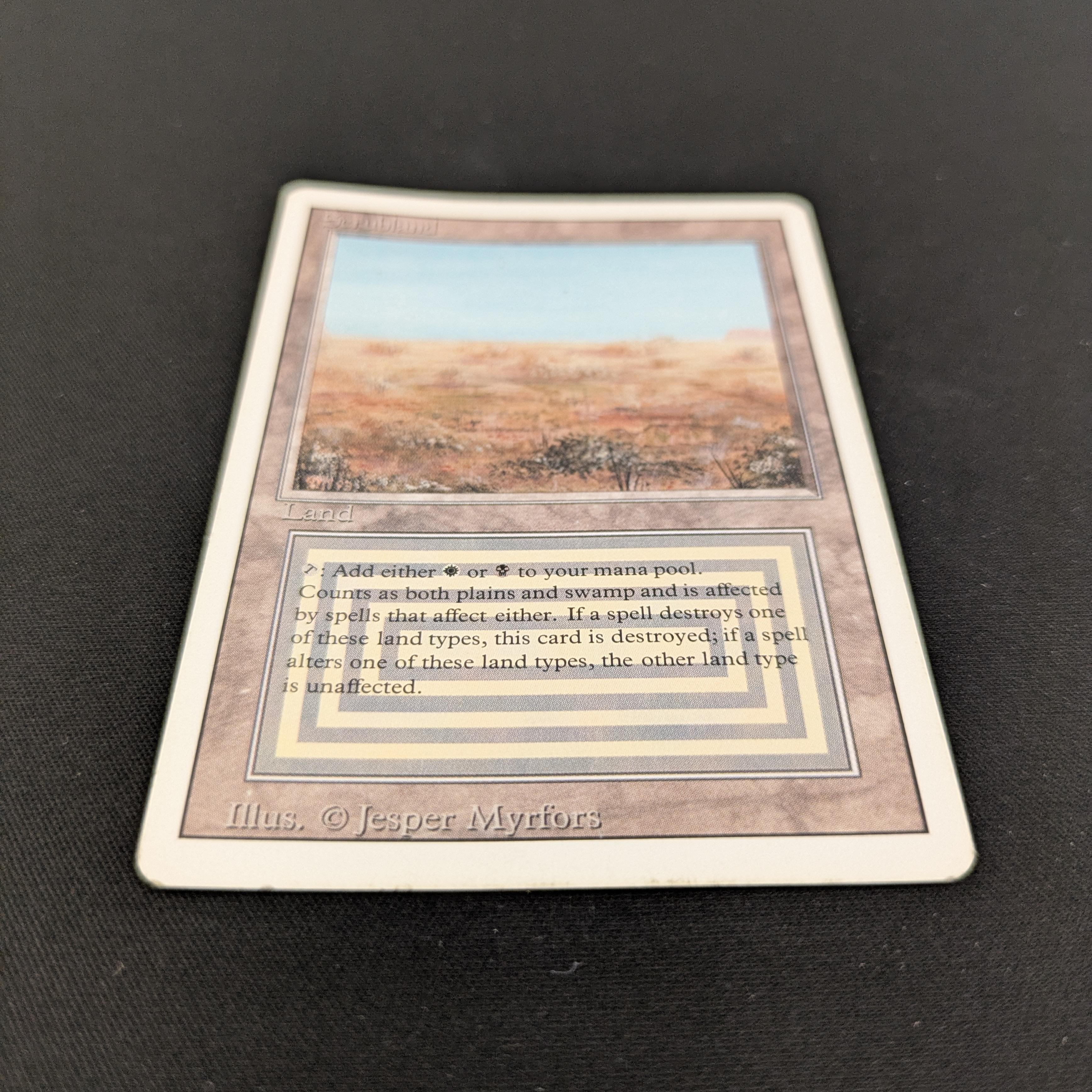 MTG Singles - Scrubland - Revised - 