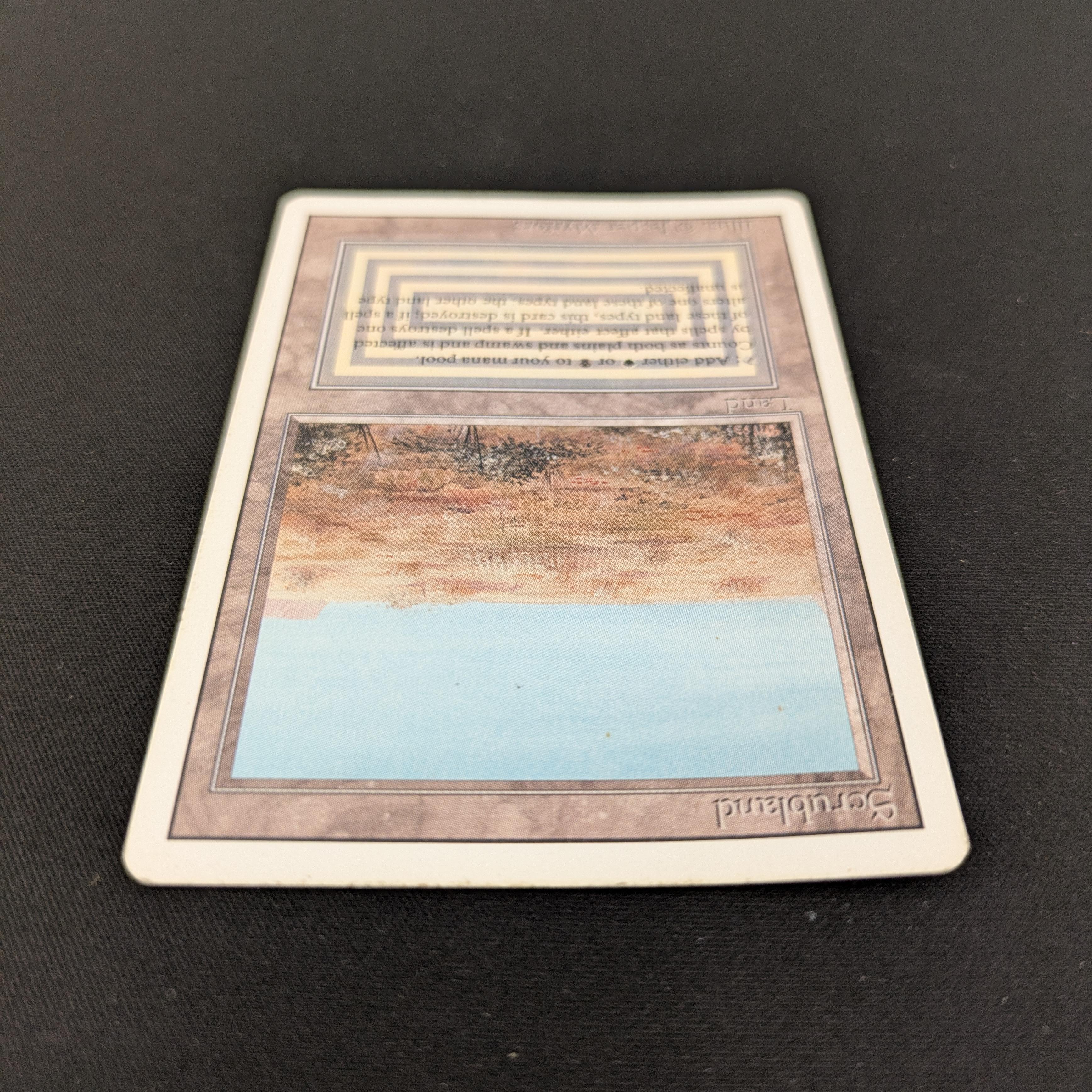 MTG Singles - Scrubland - Revised - 