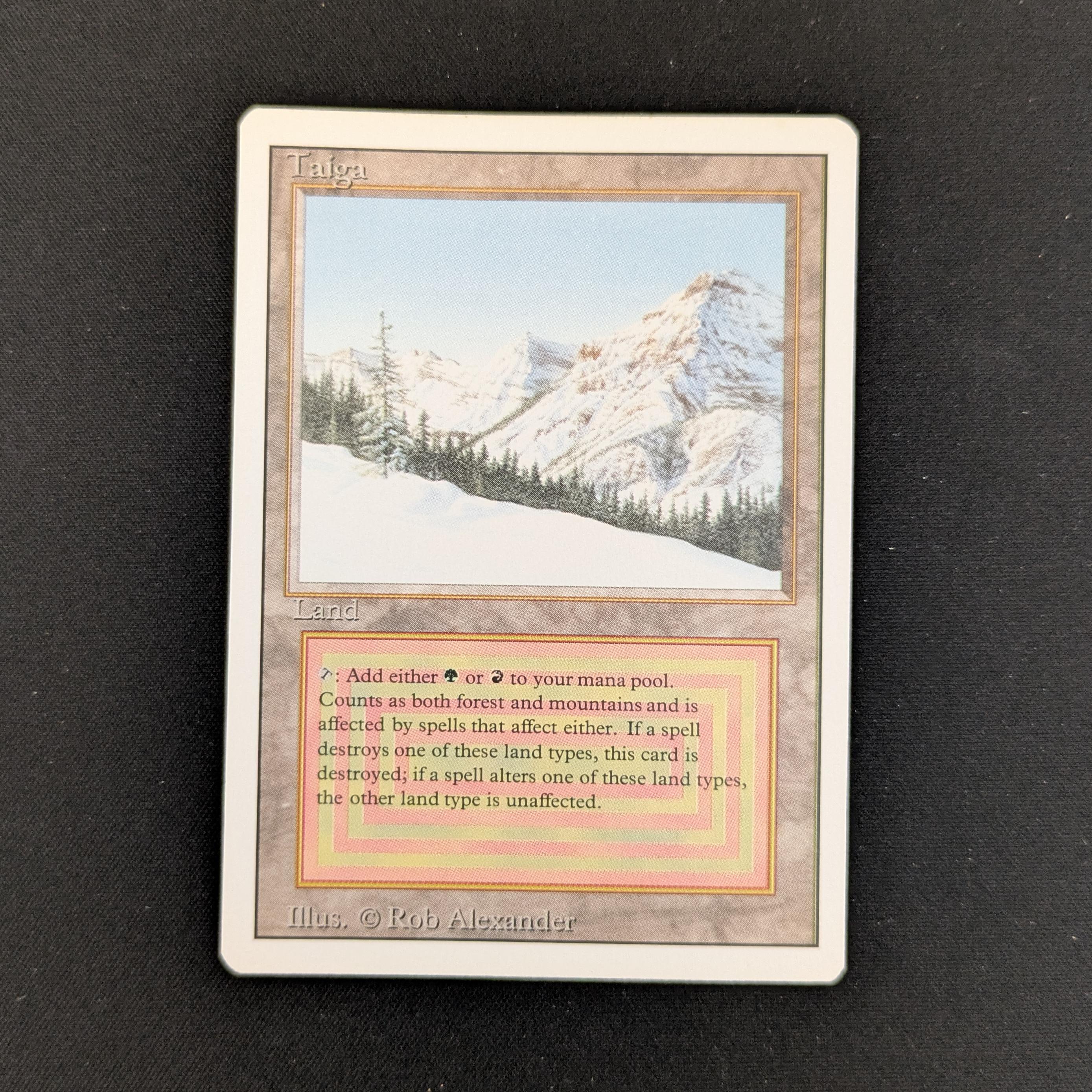 MTG Singles - Taiga - Revised - GD - 25952