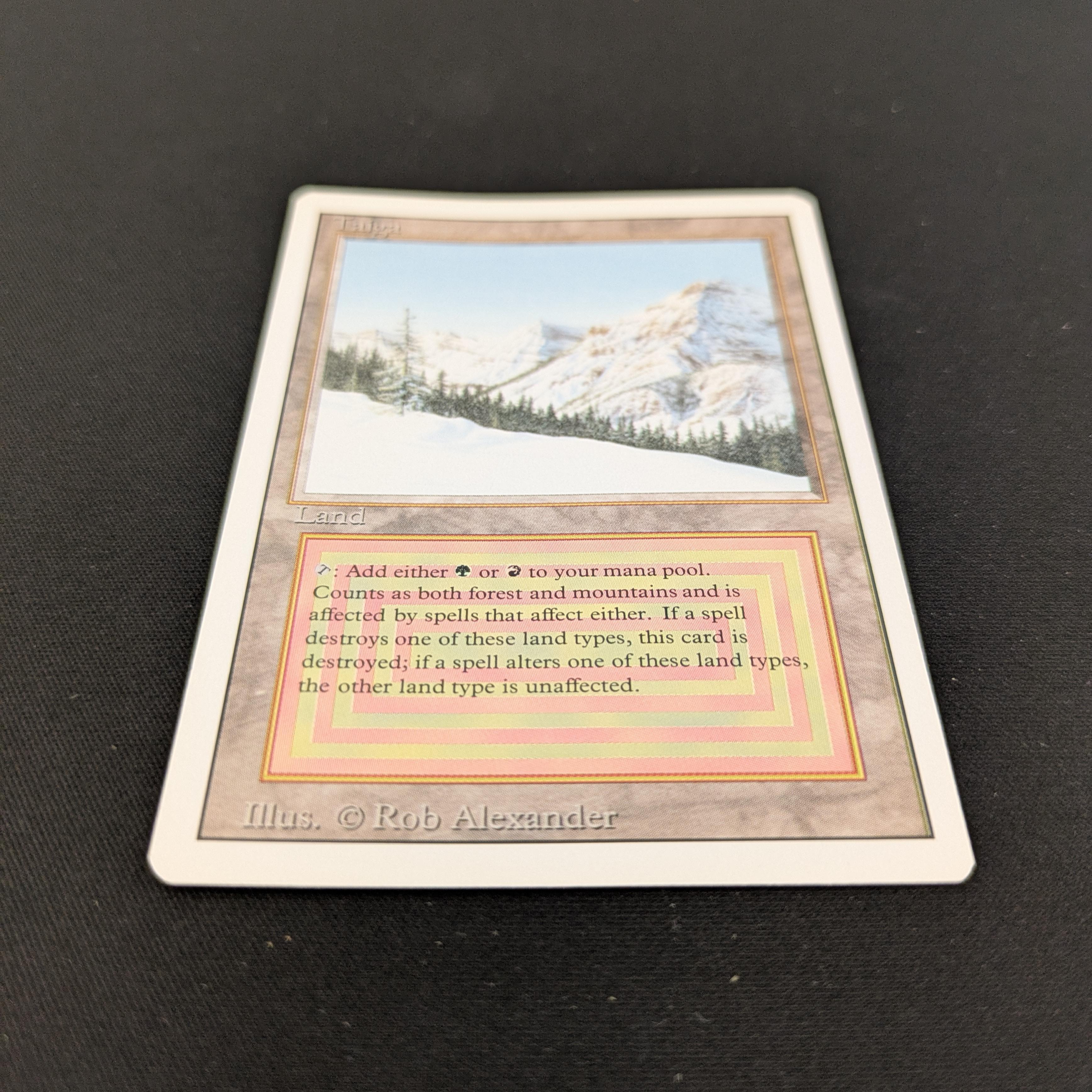 MTG Singles - Taiga - Revised - 