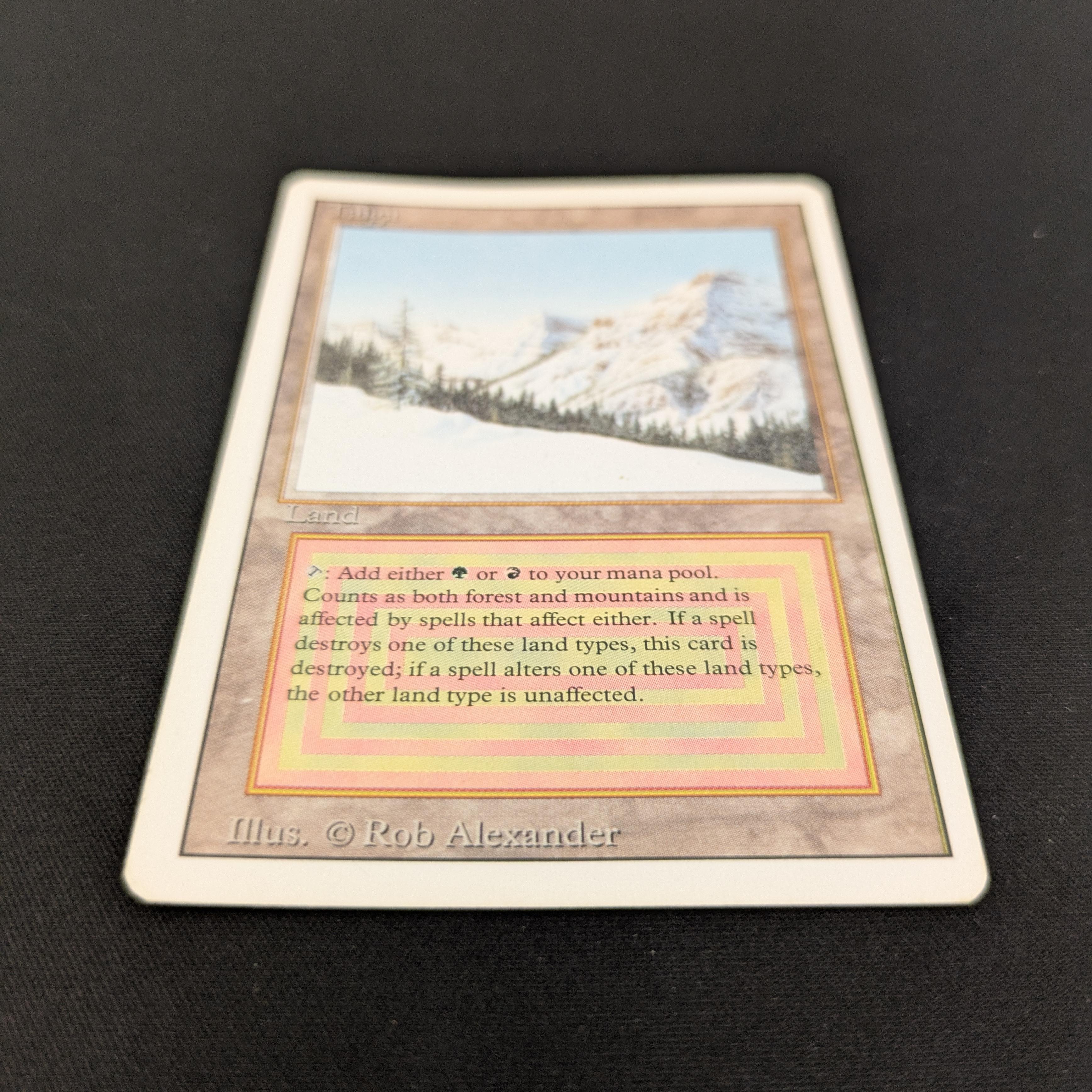 MTG Singles - Taiga - Revised - 