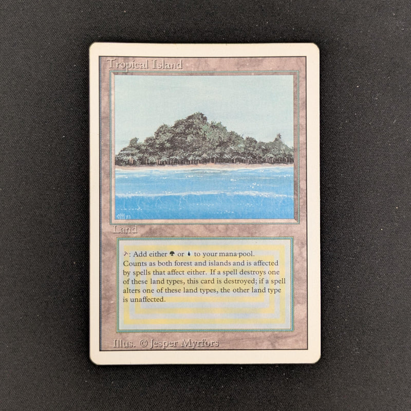 MTG Singles - Tropical Island - Revised - LP - 25958