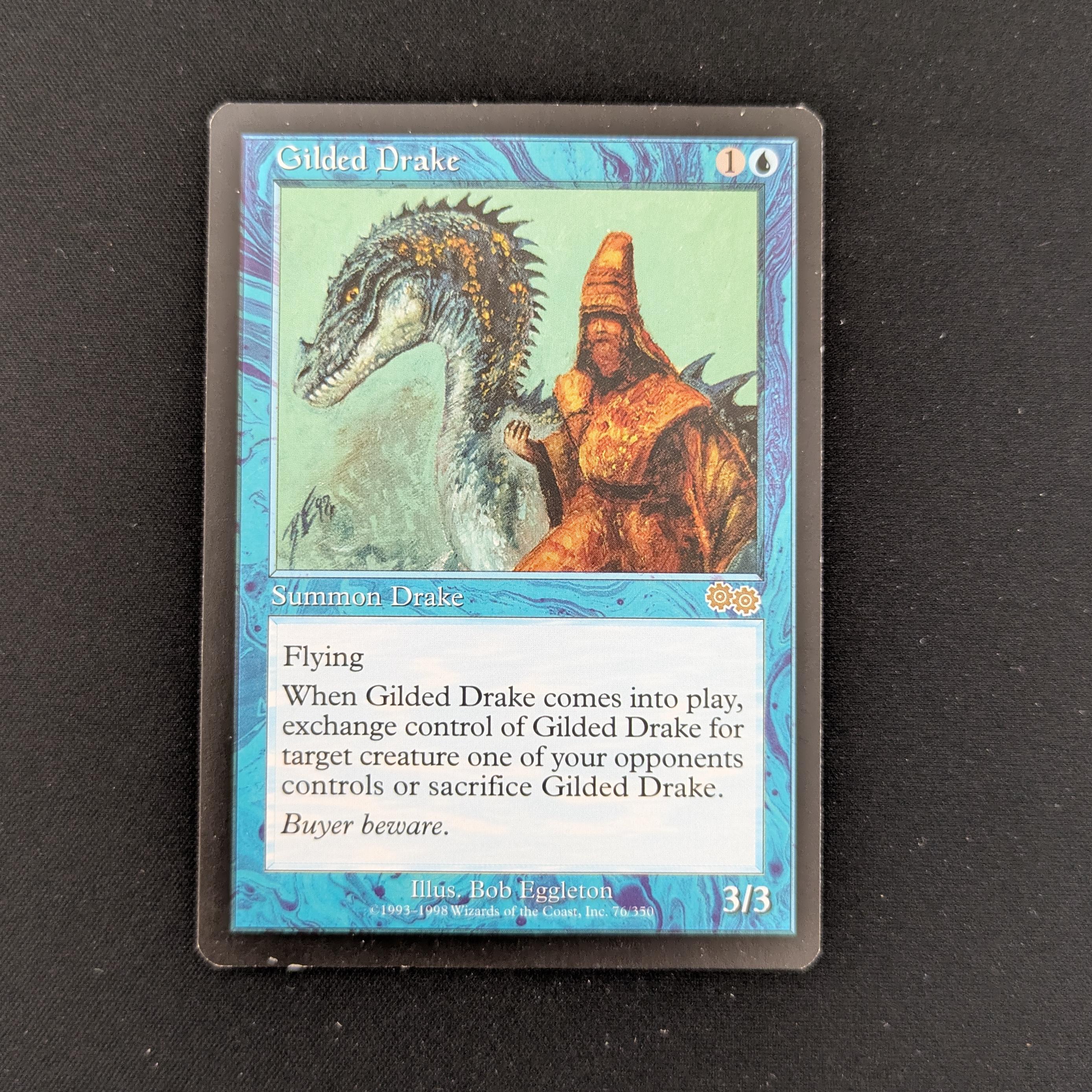 MTG Singles - Gilded Drake - Urza's Saga - English - GD - 25977
