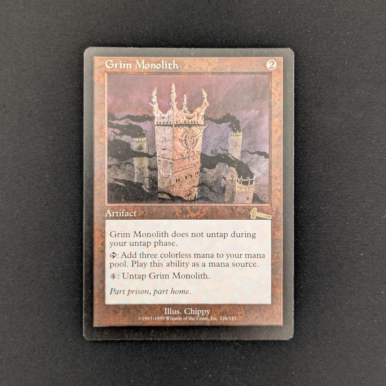 MTG Singles - Grim Monolith - Urza's Legacy - English - EX - 25988