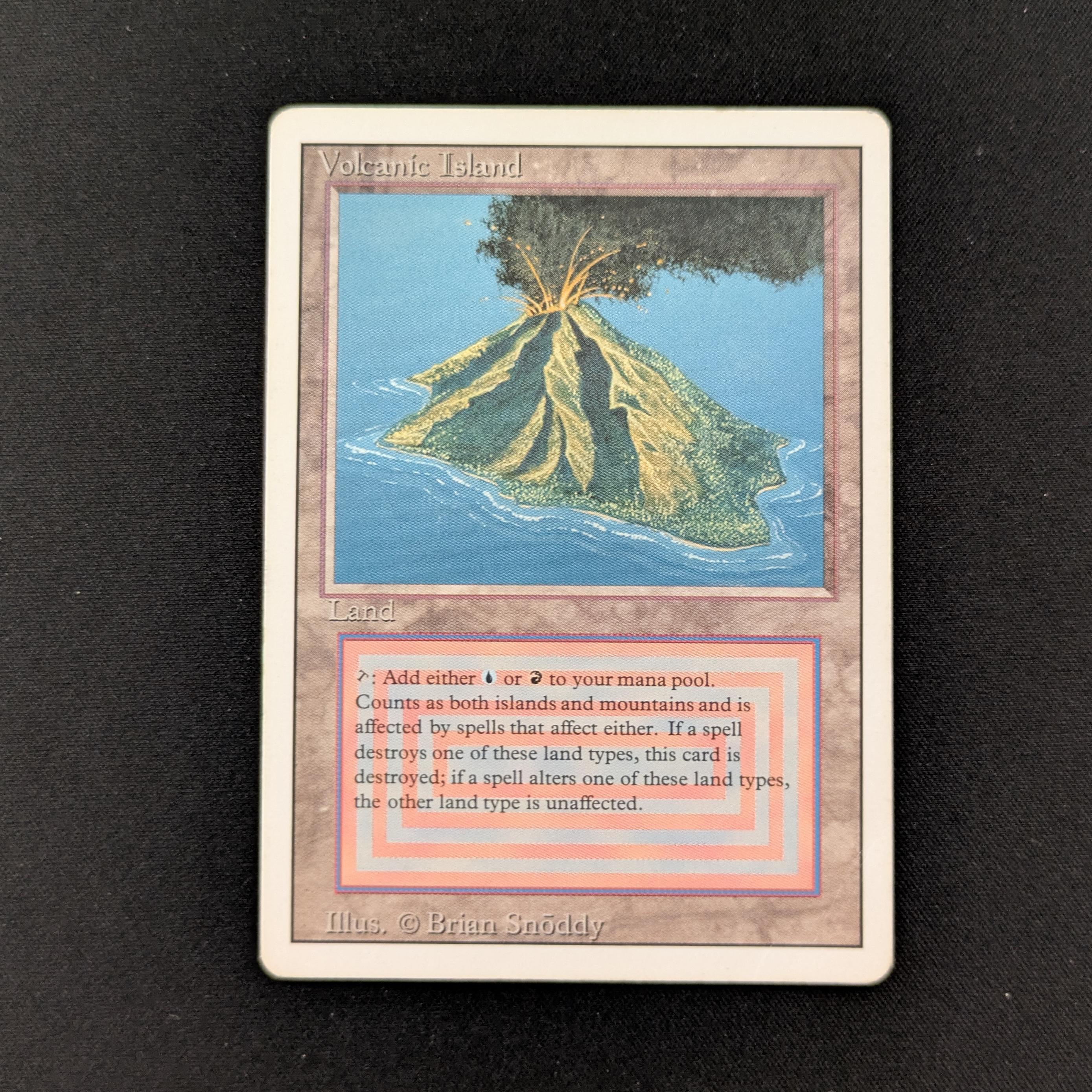 MTG Singles - Volcanic Island - Revised - PL - INKED - 26028
