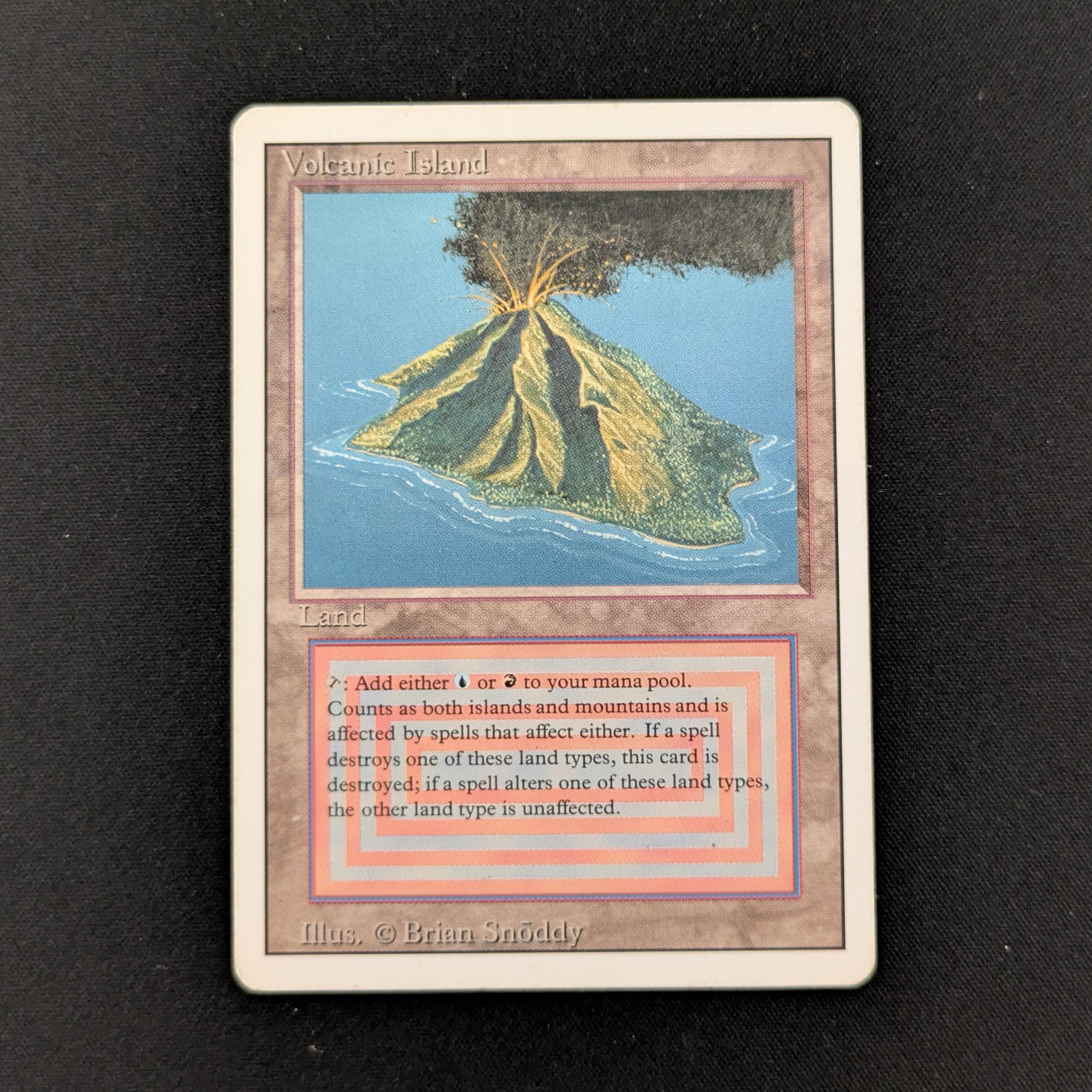 MTG Singles - Volcanic Island - Revised - PL - INKED - 26029