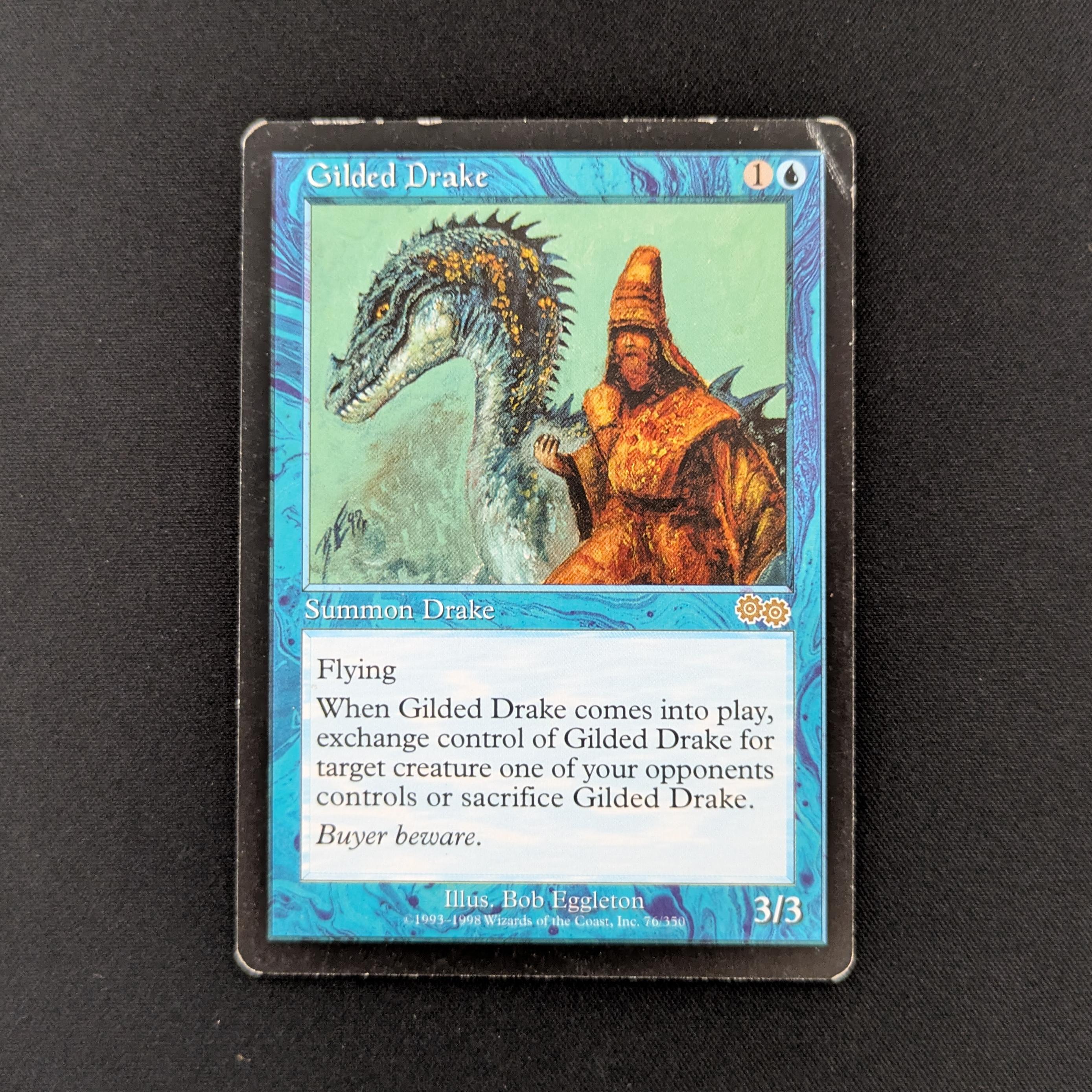 MTG Singles - Gilded Drake - Urza's Saga - English - PO - 26033