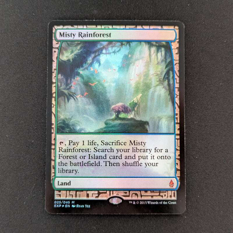 MTG Singles - [FOIL] Misty Rainforest - Zendikar Expeditions - EX - 
