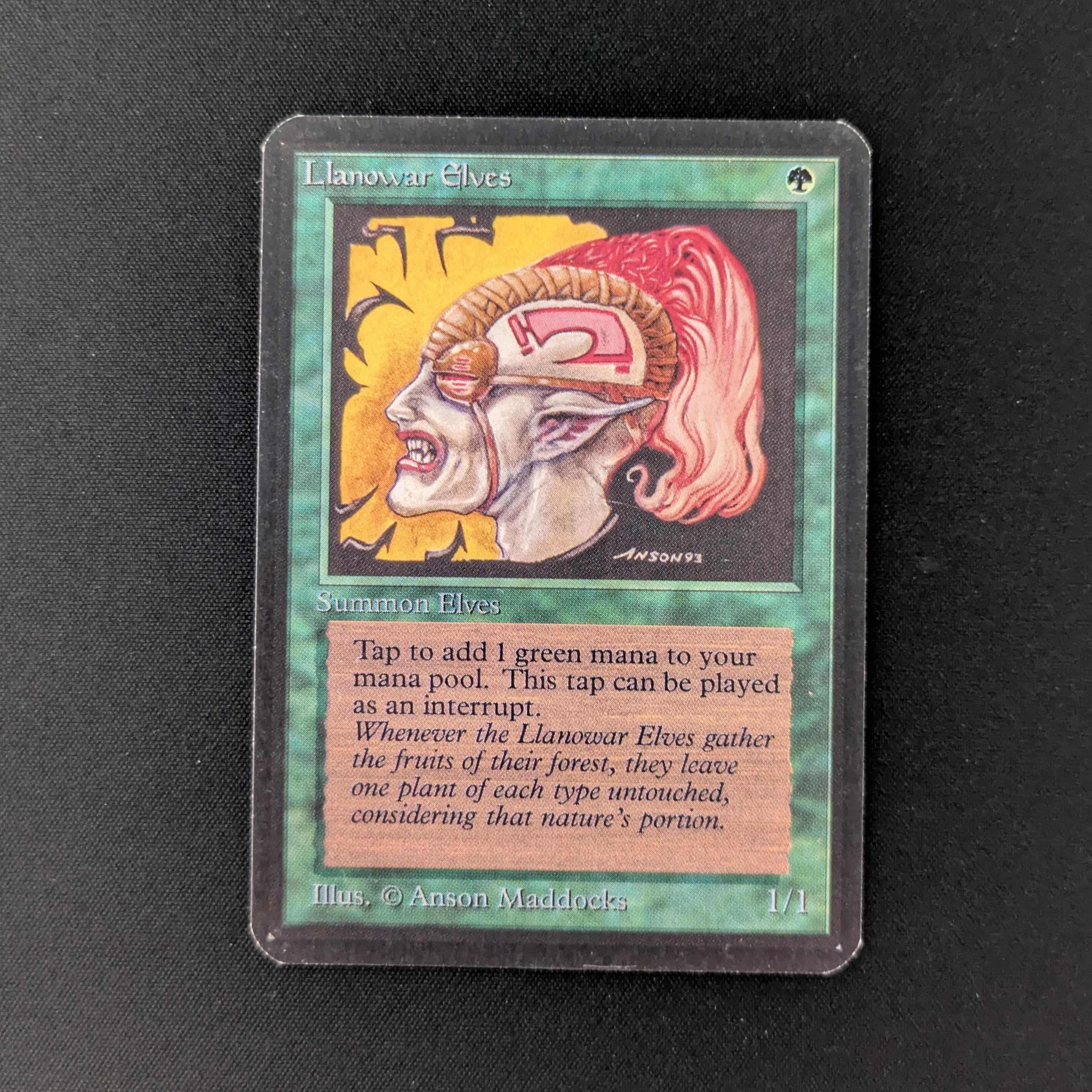 MTG Singles - Llanowar Elves - Alpha - EX - 26055