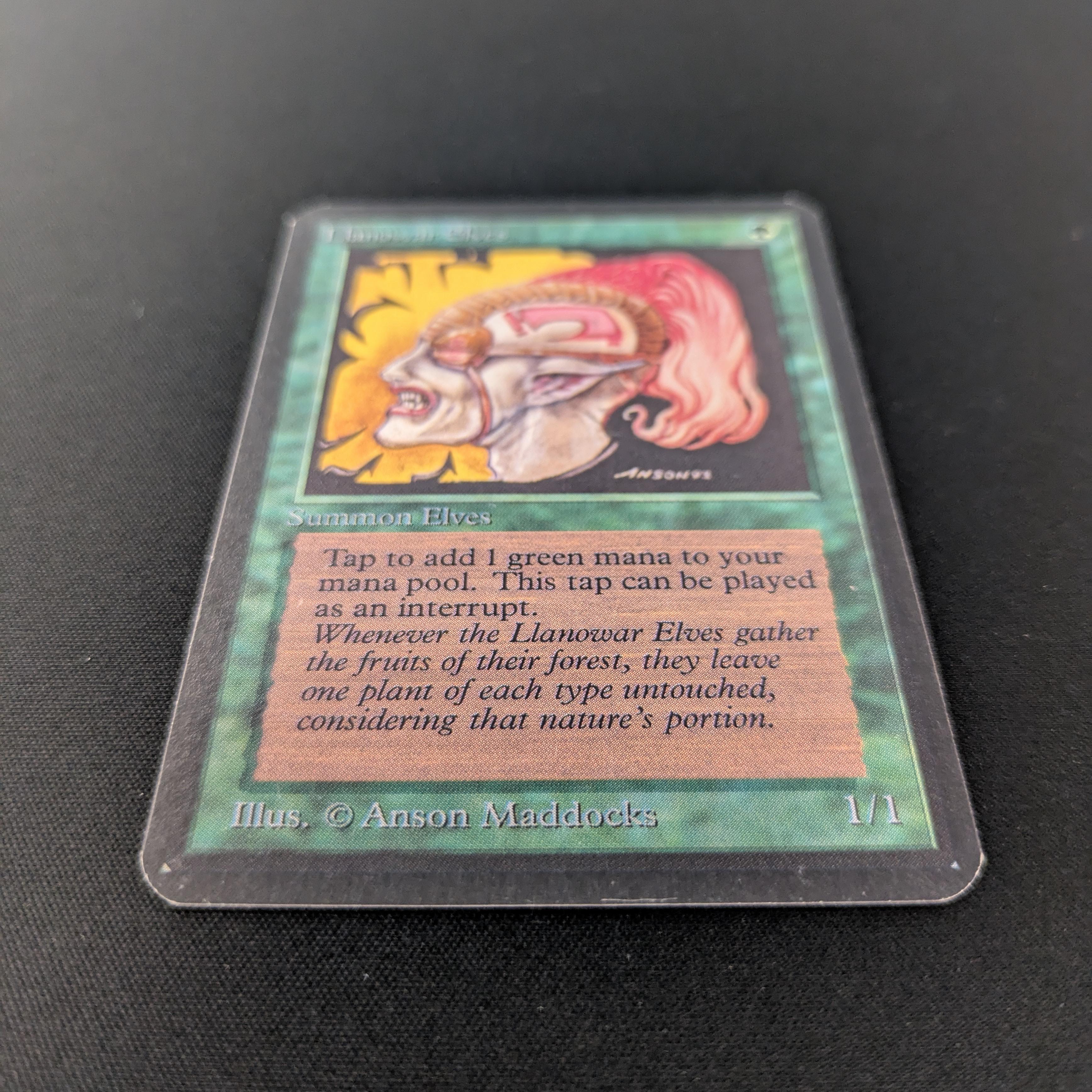 MTG Singles - Llanowar Elves - Alpha - 