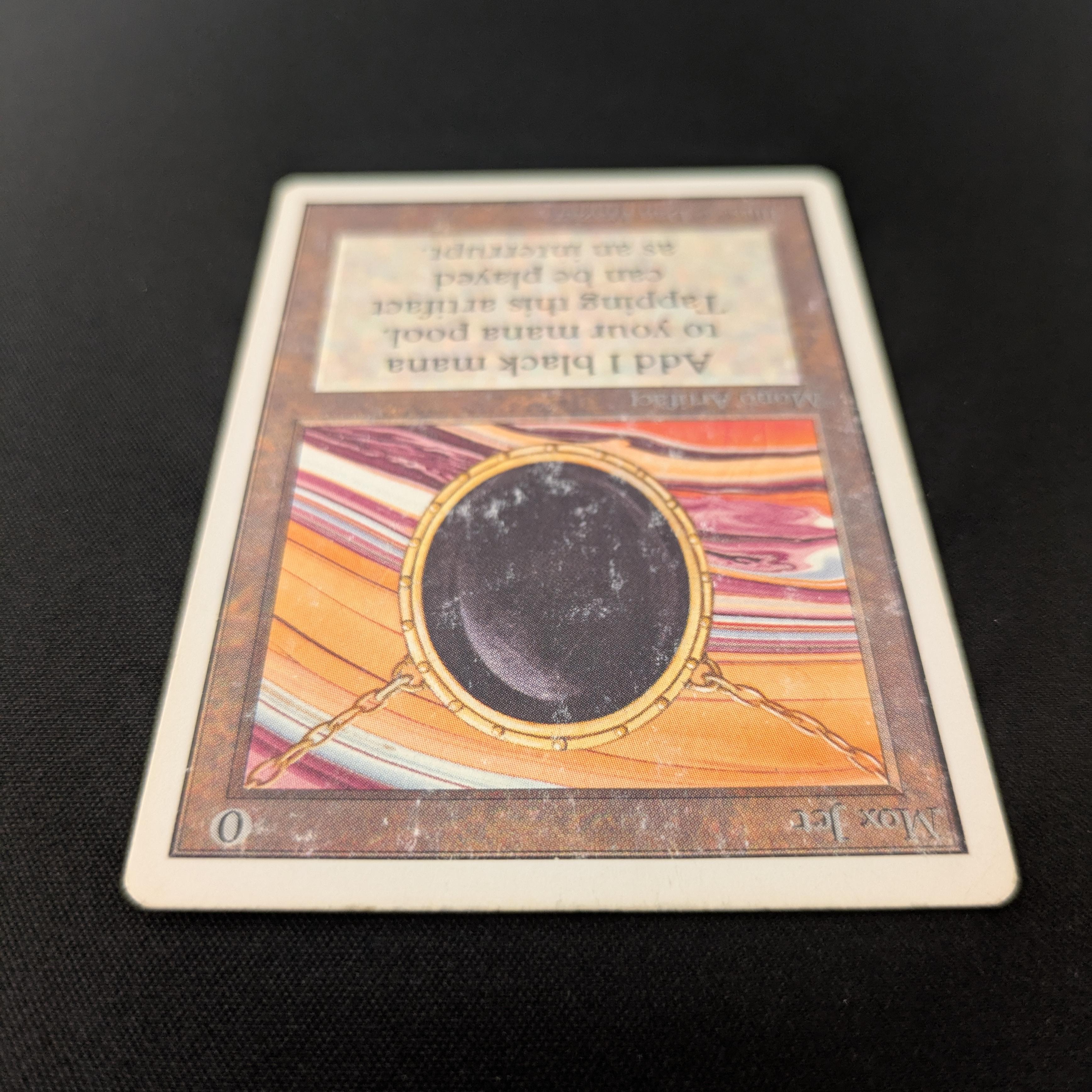 Mox Jet　モックス・ジェット　mtg Mox Jet MTG Unlimited Edition (Condition: Played) Extremely