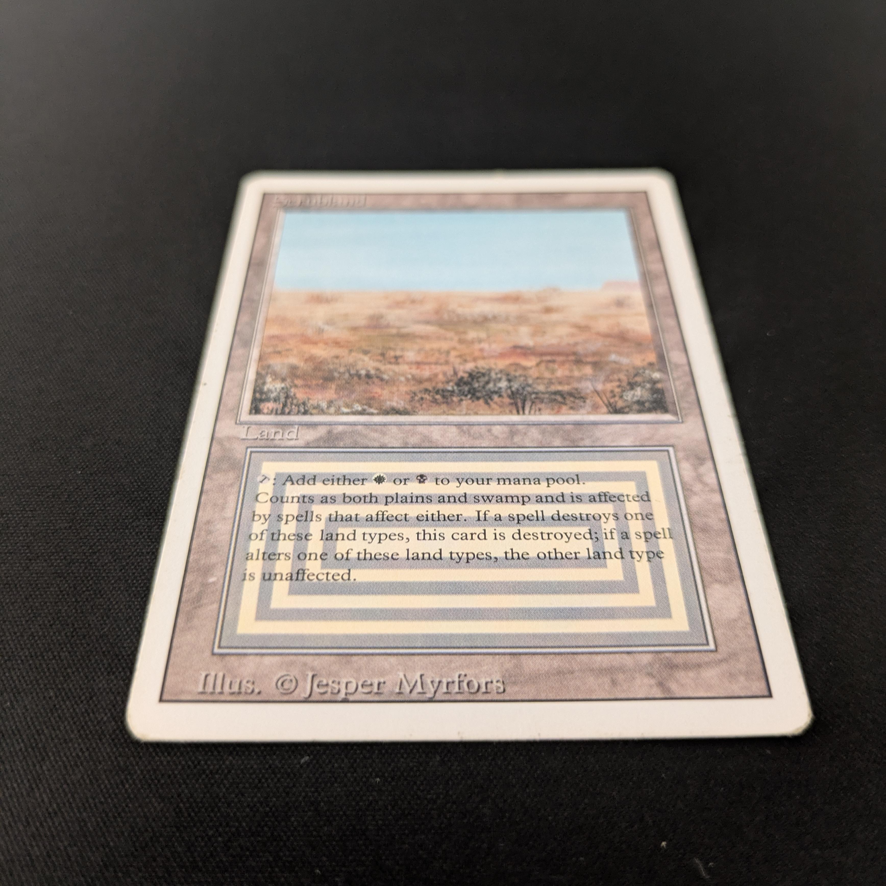 MTG Singles - Scrubland - Revised - 