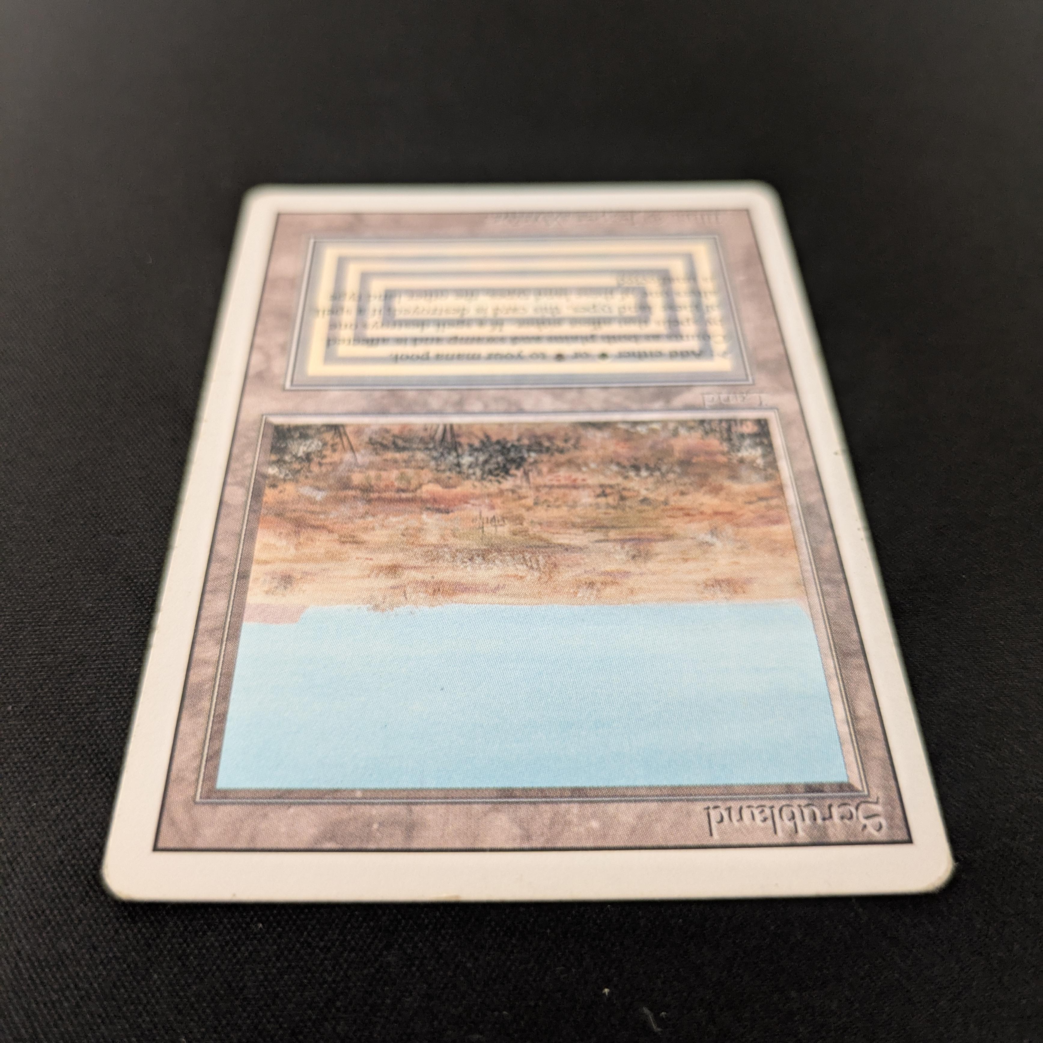 MTG Singles - Scrubland - Revised - 