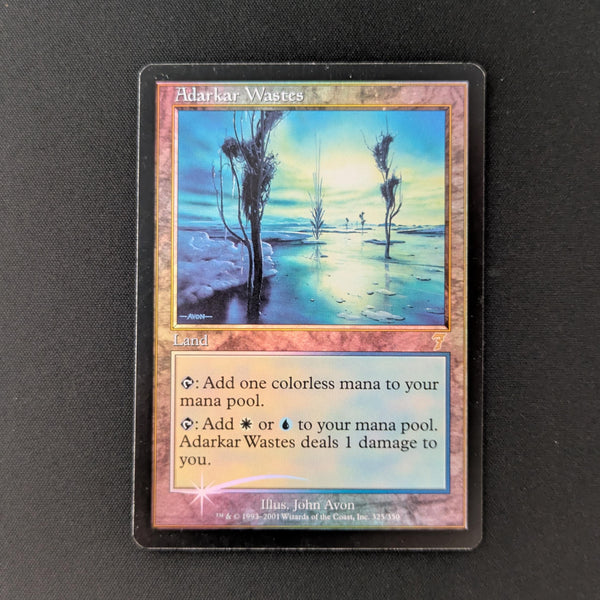 MTG Singles - [FOIL] Adarkar Wastes - Seventh Edition - EX - 