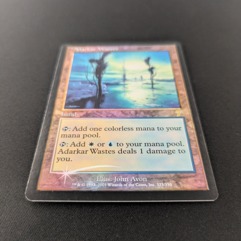 MTG Singles - [FOIL] Adarkar Wastes - Seventh Edition - EX - 