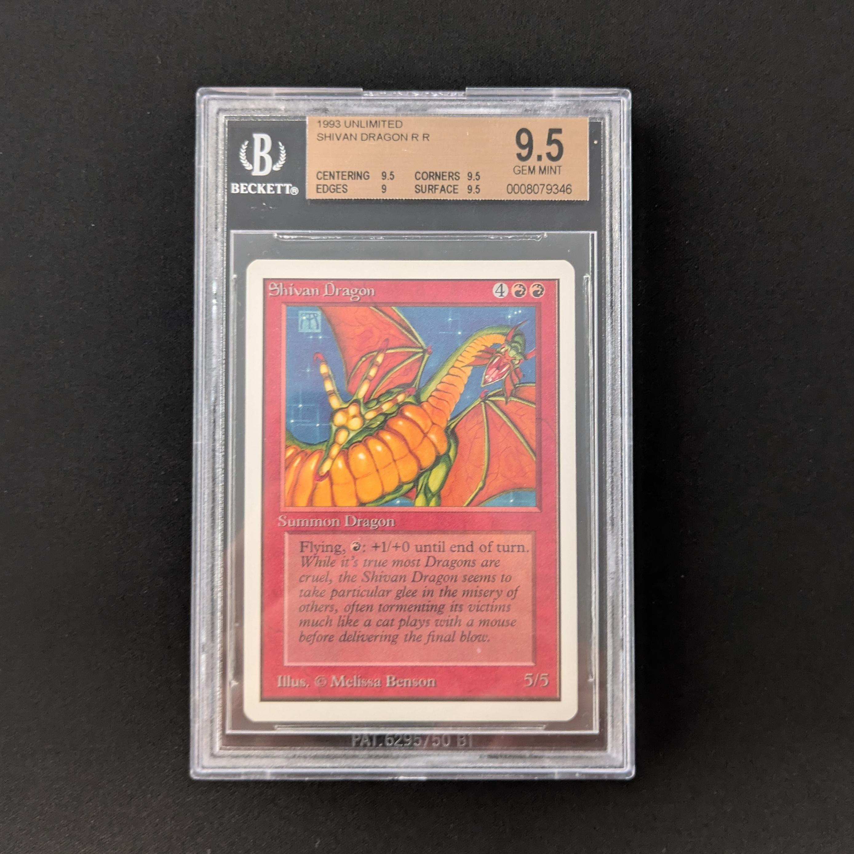 MTG Singles - Shivan Dragon - Unlimited - BGS 9.5 - 26118