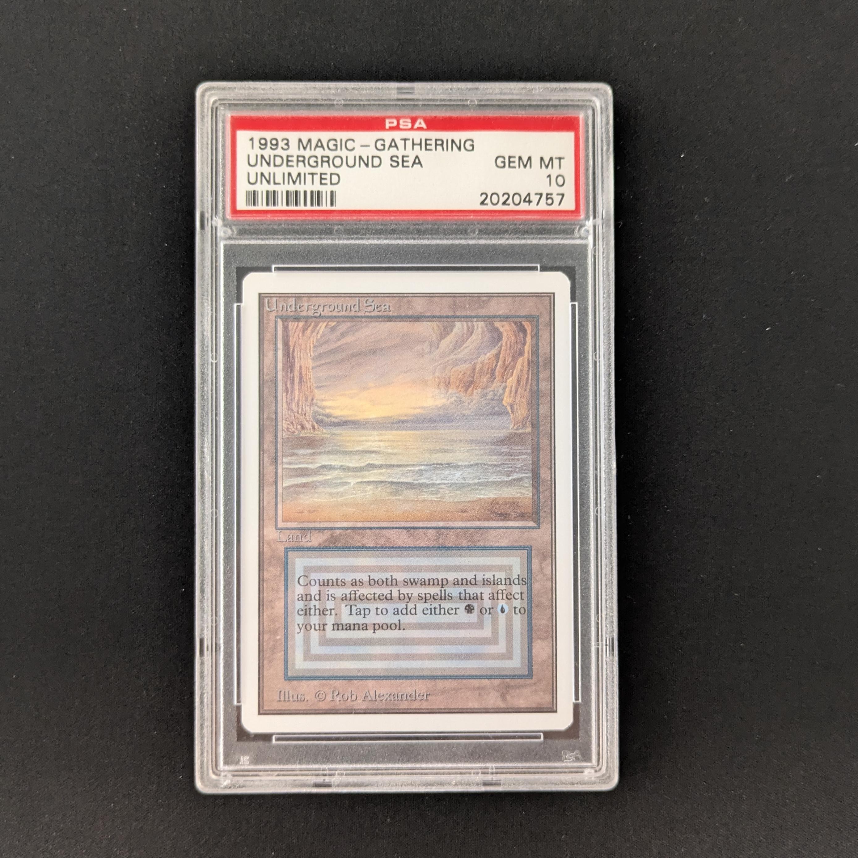 MTG Singles - Underground Sea - Unlimited - PSA 10 - 26128