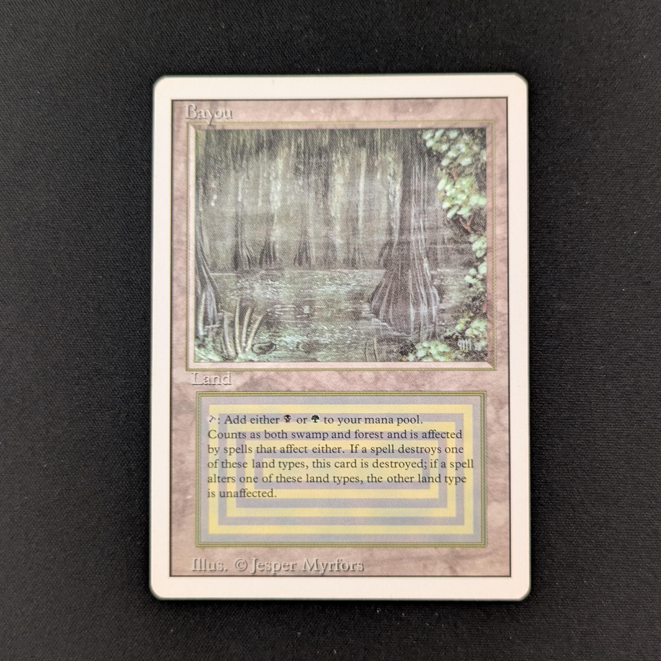 MTG Singles - Bayou - Revised - EX - 26158
