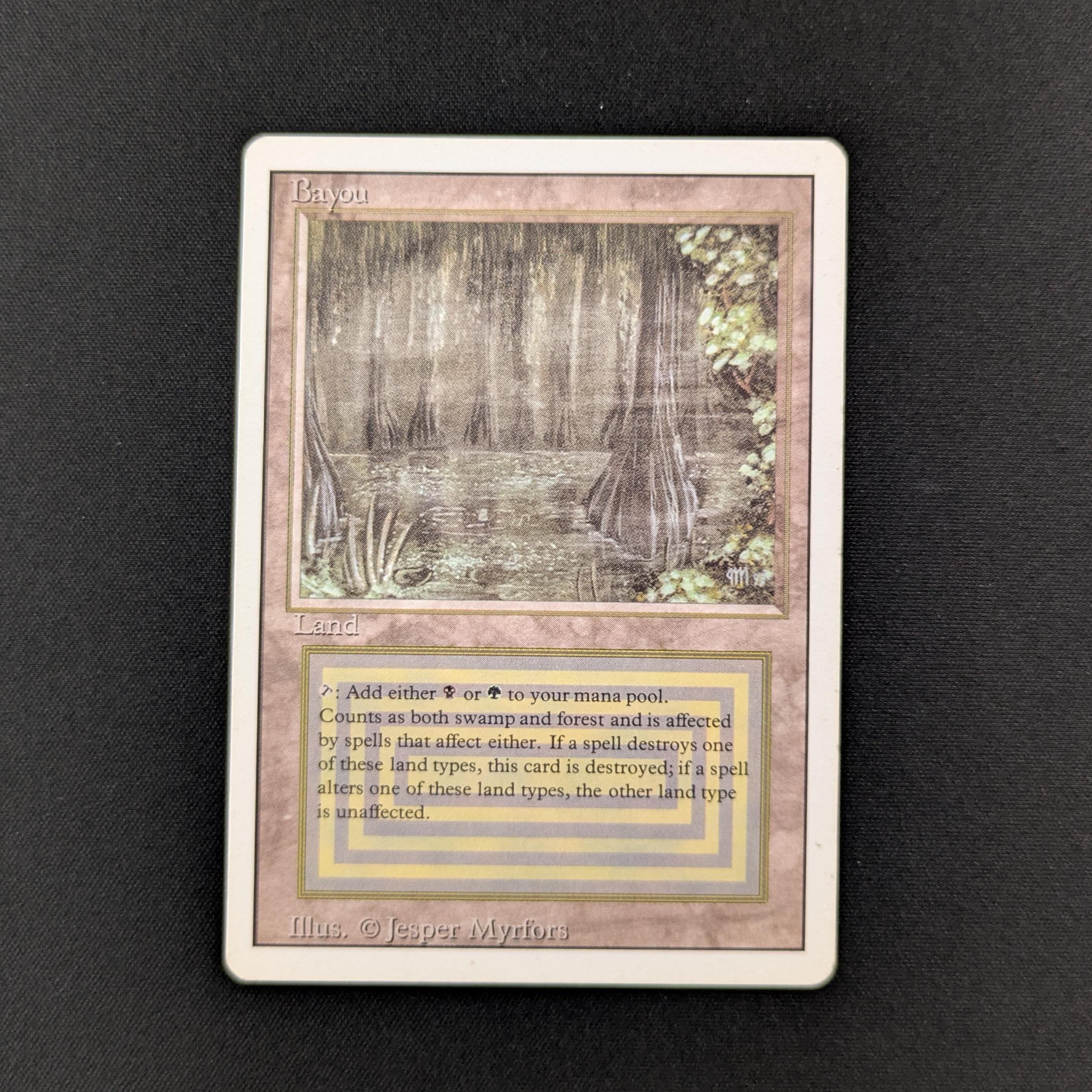 MTG Singles - Bayou - Revised - GD - 26159