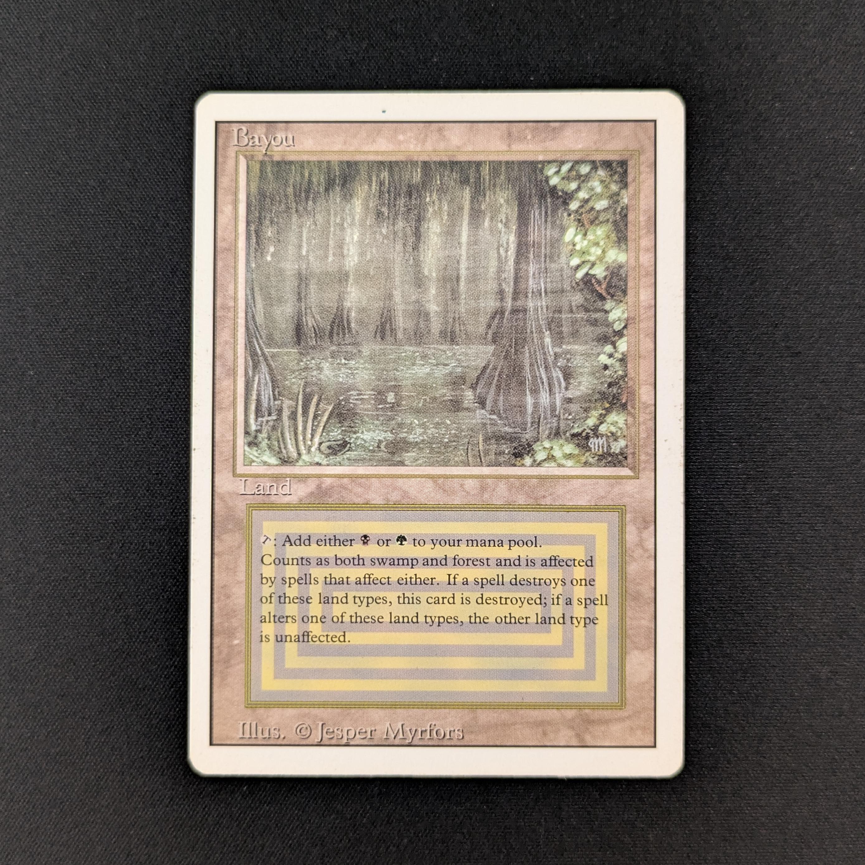 Bayou 3ED MTG GD品 Bayou - Revised
