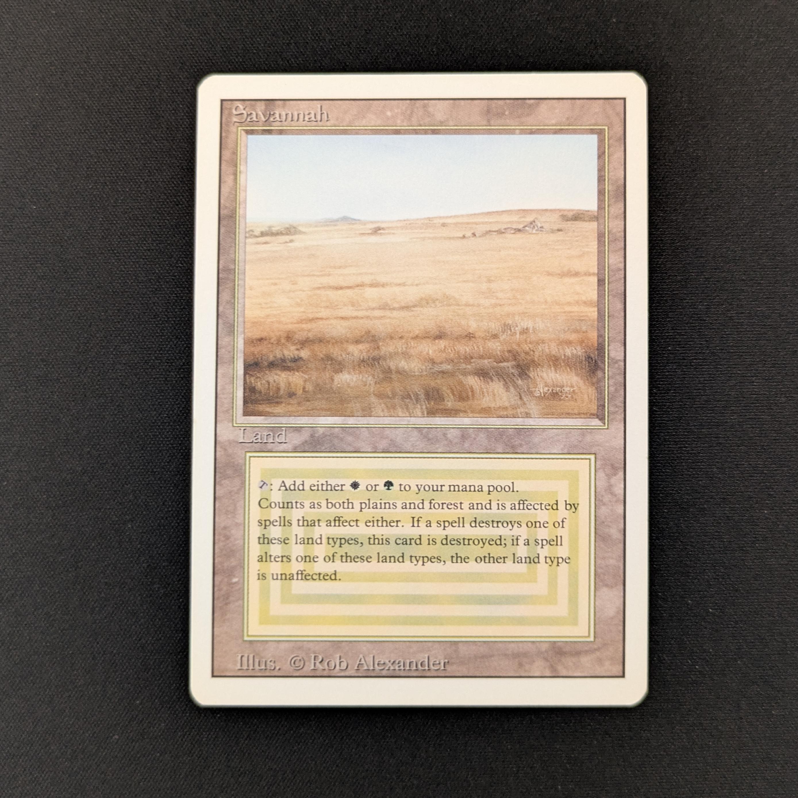 MTG Singles - Savannah - Revised - GD - 26166