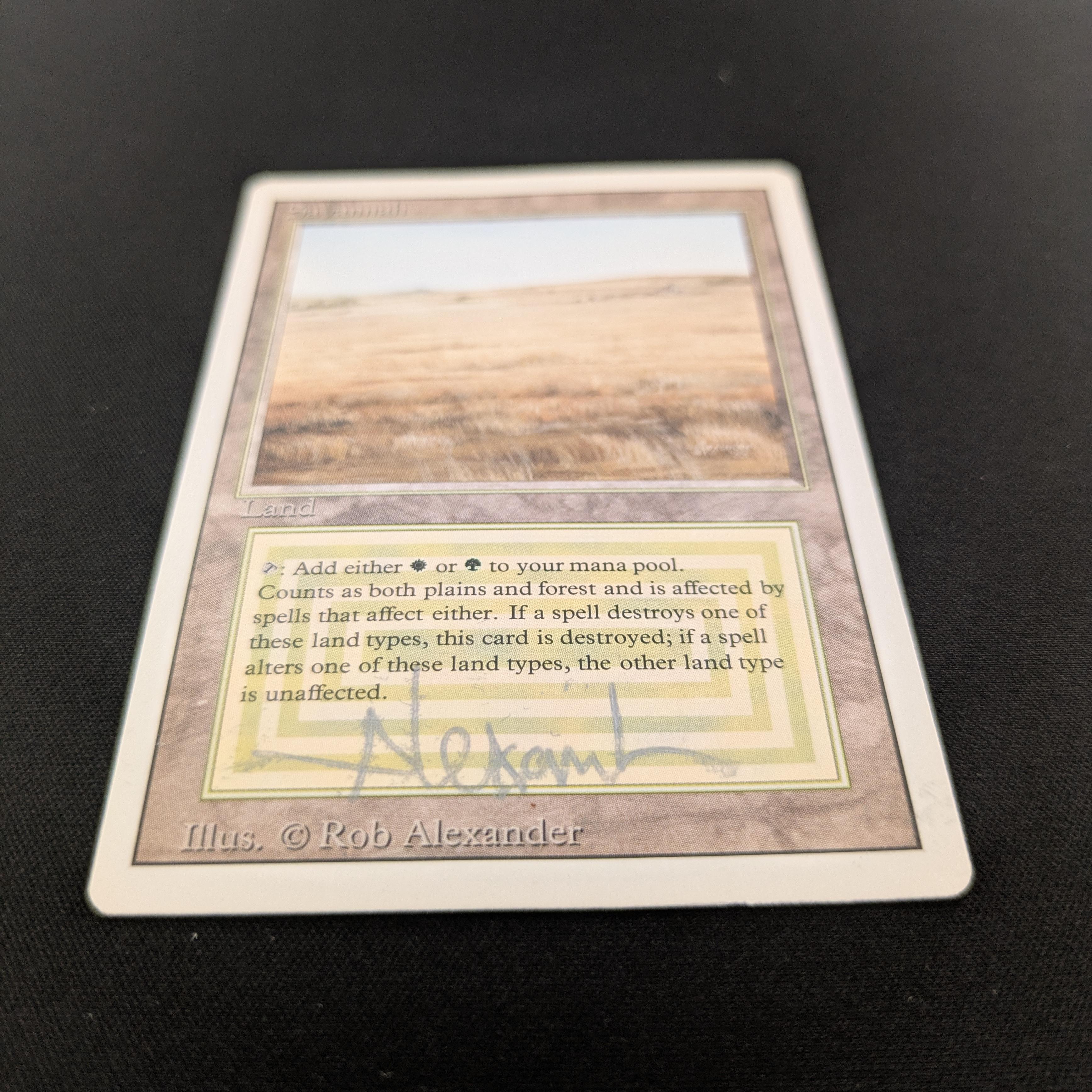 MTG Singles - Savannah - Revised - 