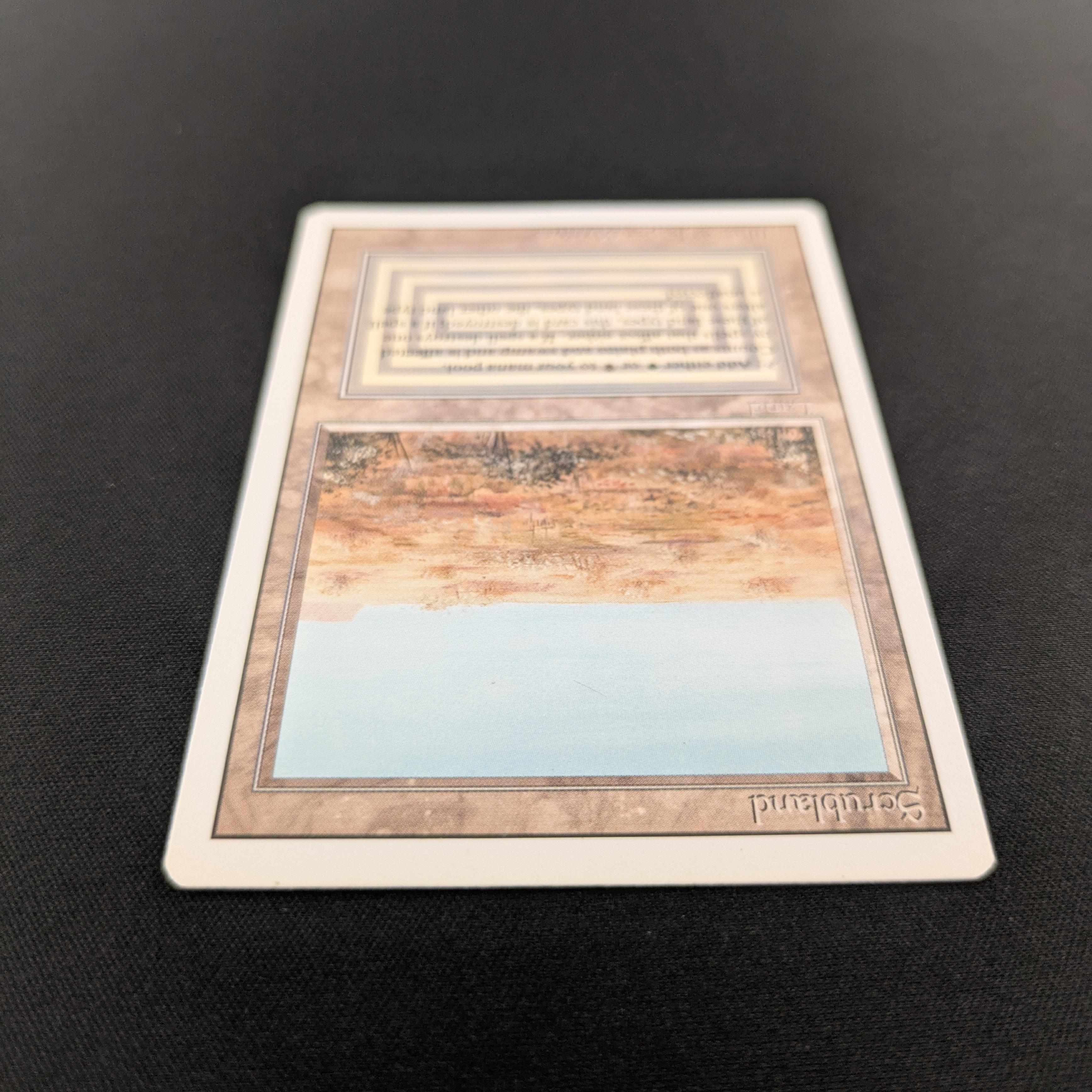 MTG Singles - Scrubland - Revised - 